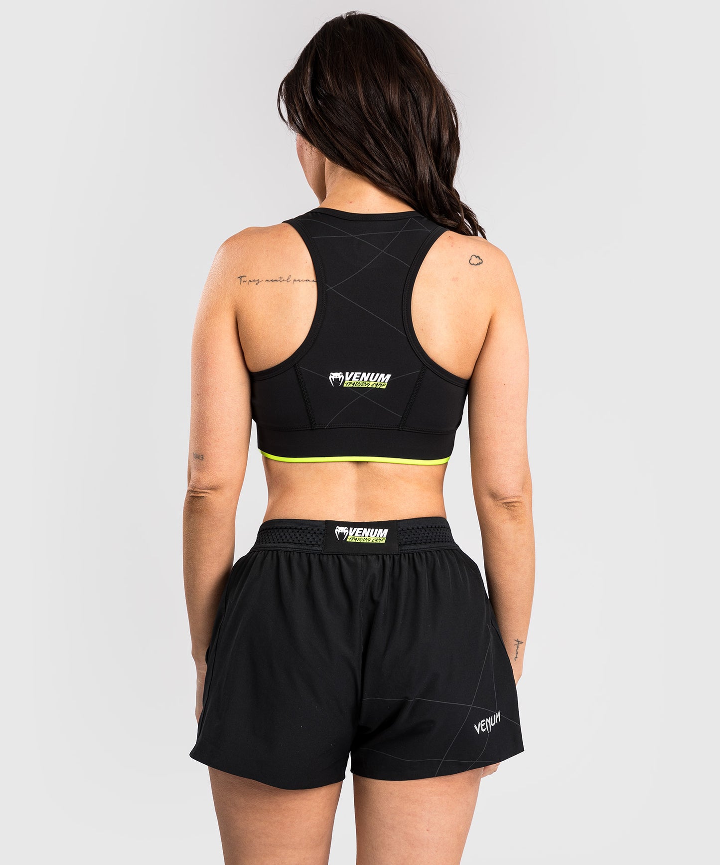 Venum Training Camp 4.0 Sujetador deportivo - Negro/Verde neón