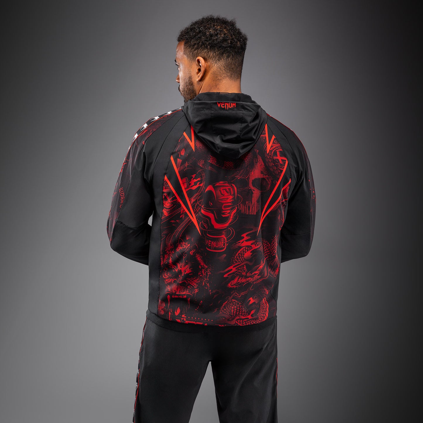 Venum 20th Anniversary Chaqueta de Chándal - Negro/Rojo