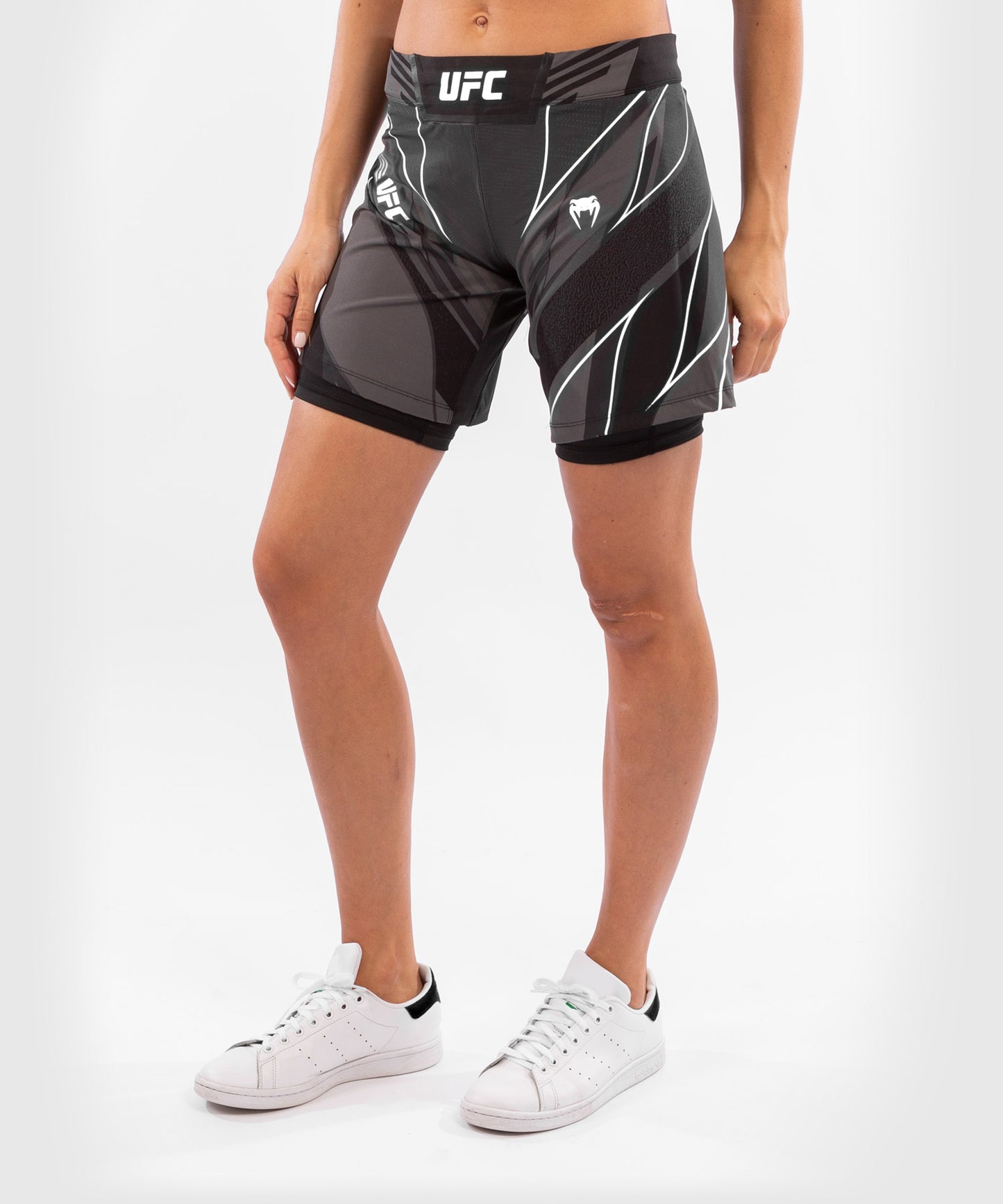 Pantalón De MMA Para Mujer Ufc Venum Authentic Fight Night – Modelo Largo - Negro