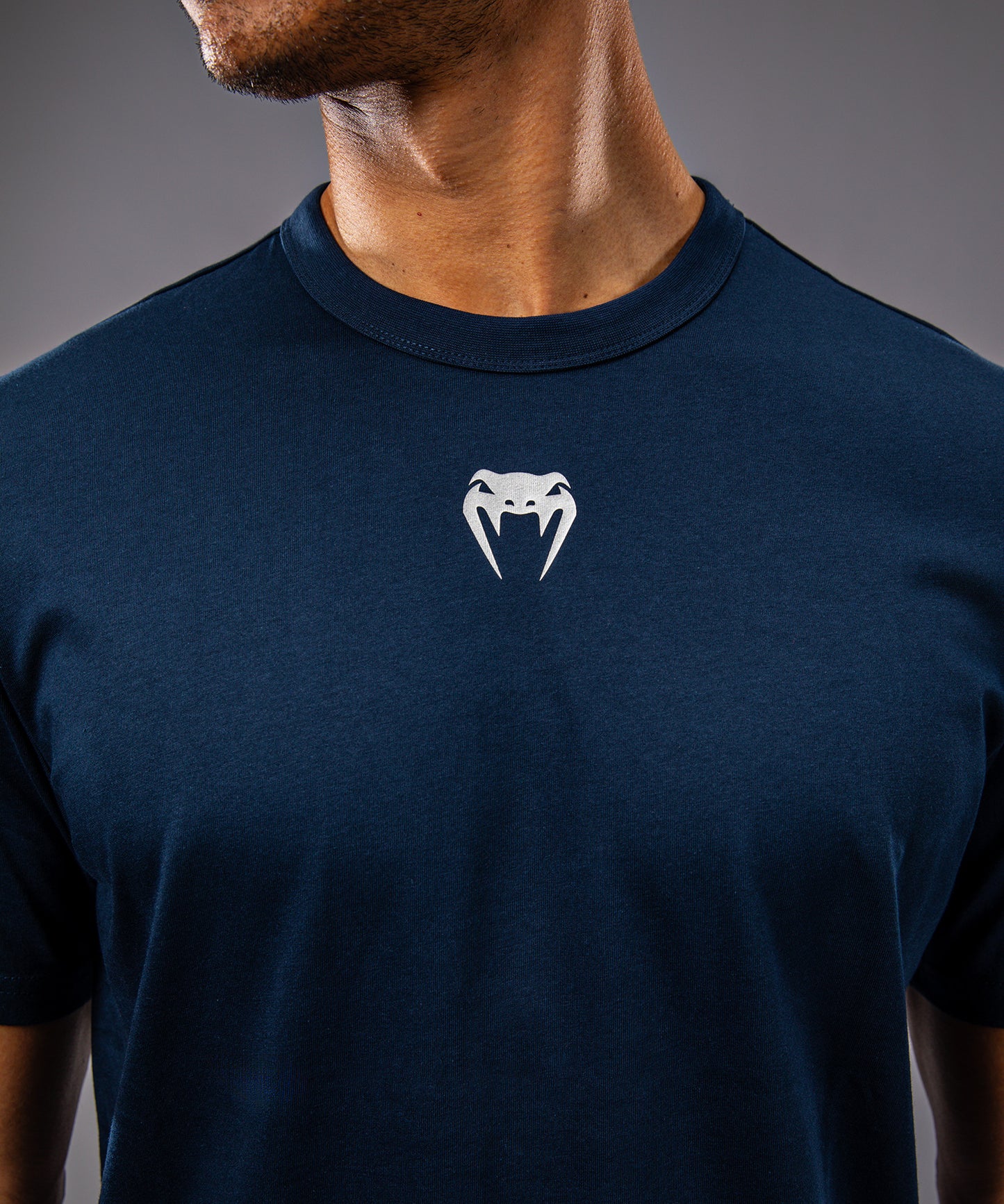 UFC Fusion by Venum Fight Week Camiseta de Manga Corta para Hombre - Solid Azul oceánico
