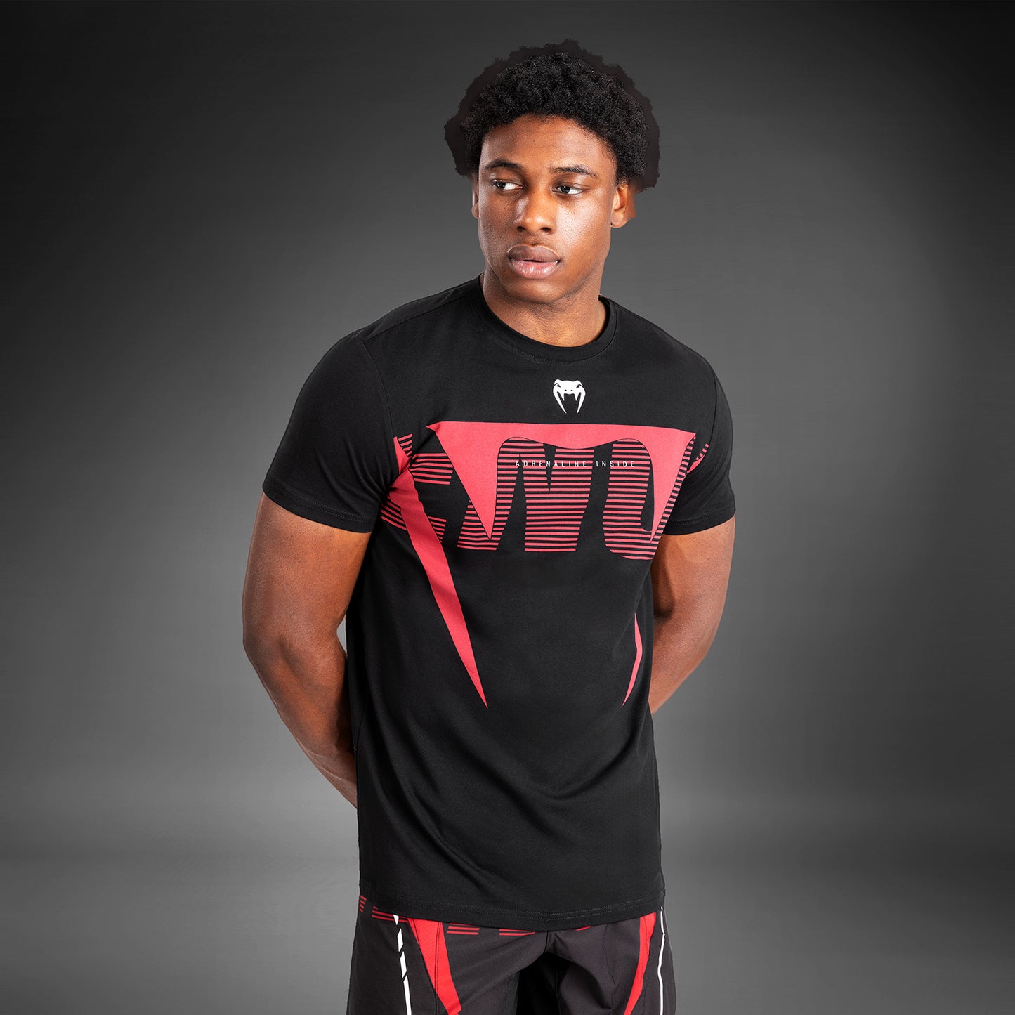 Venum Adrenaline Camiseta de Manga Corta para Hombre - Red