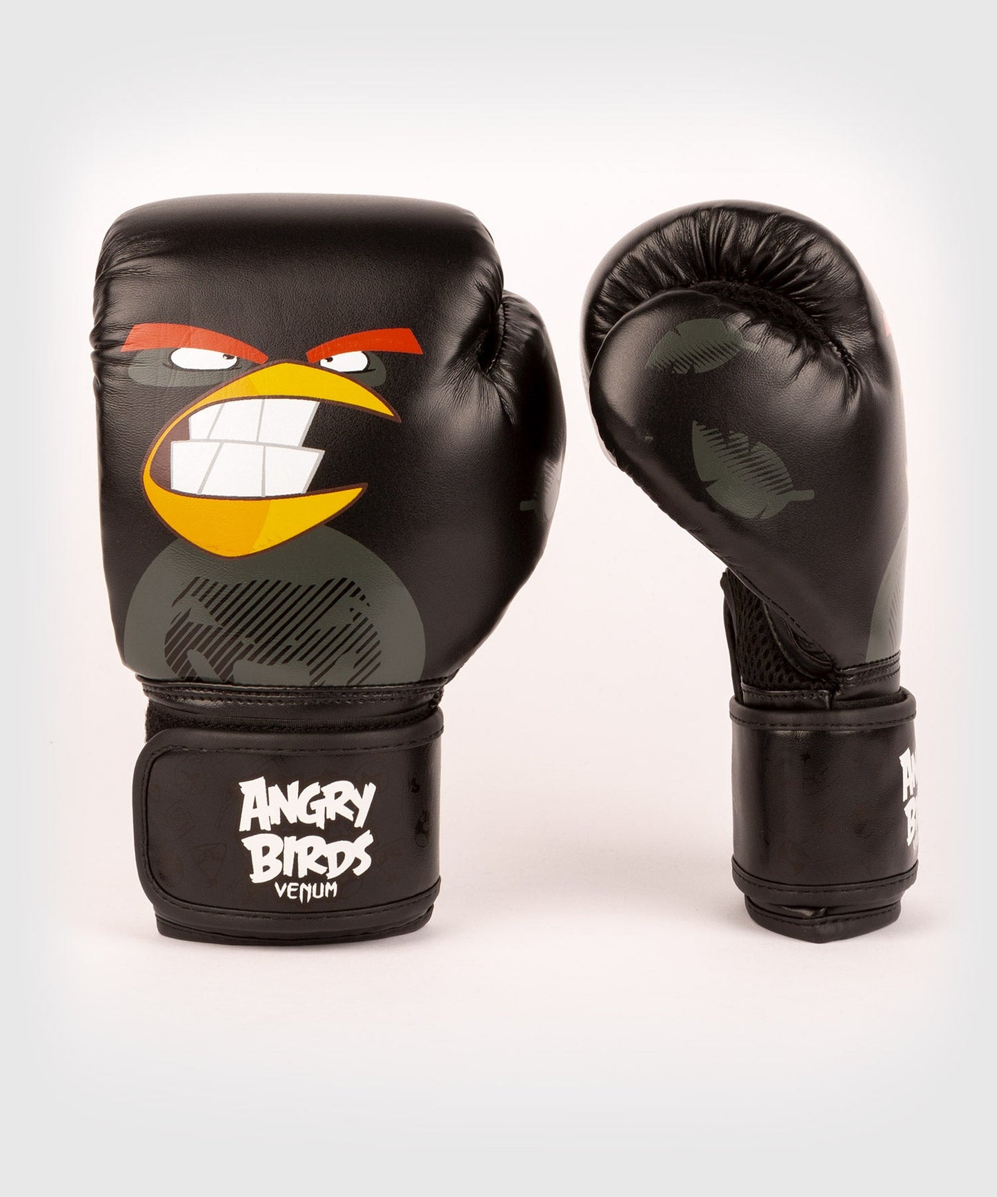 Guantes de Boxeo Venum x Angry Birds - Para Niños - Negro