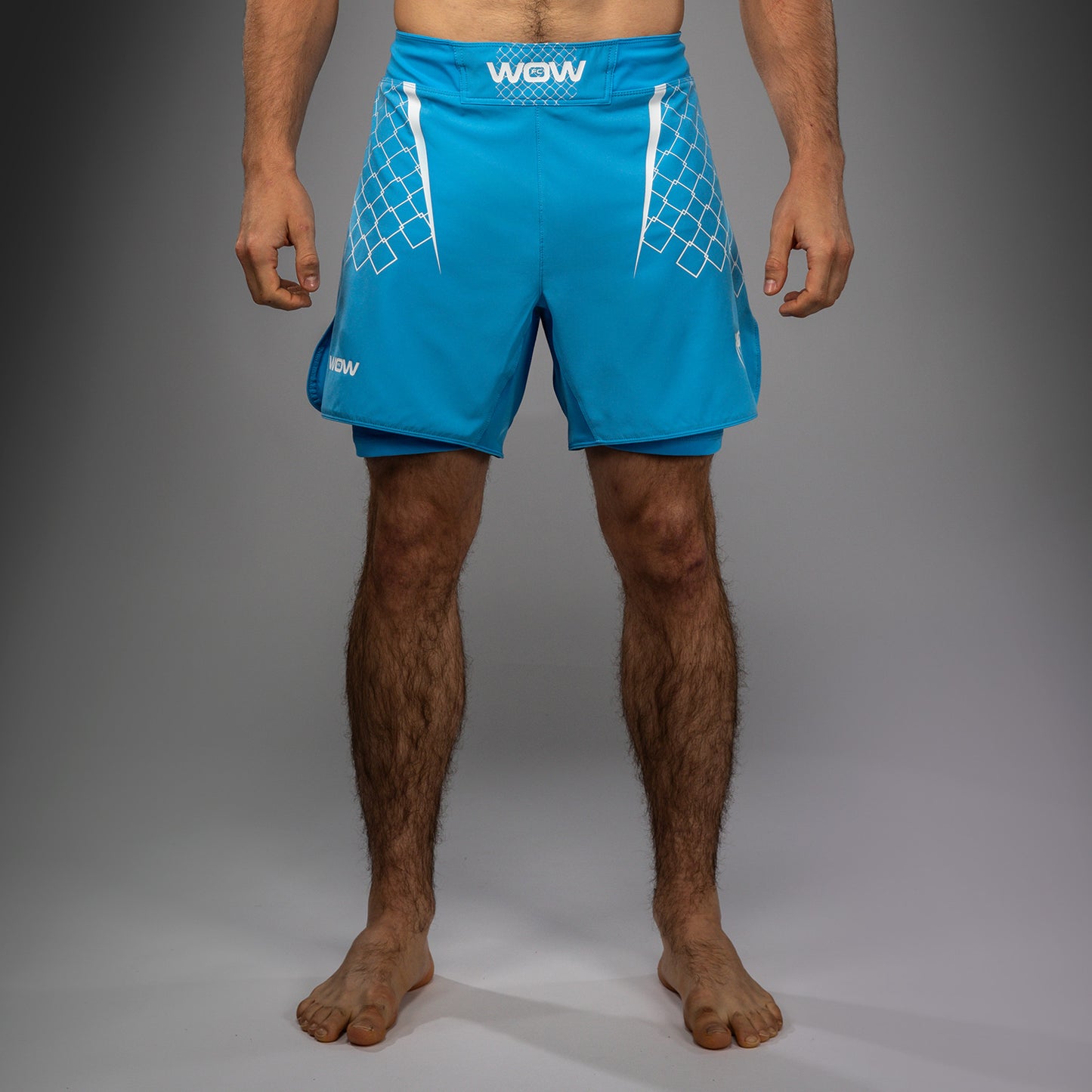 Venum x WOW FC Pantalones de Lucha para Hombre - Pacific Blue