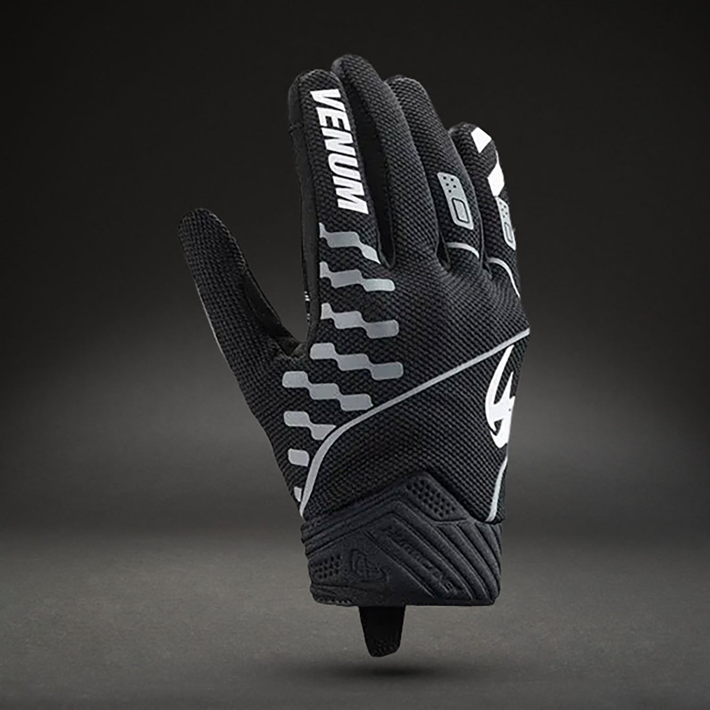 Venum x Ixon Guantes de Moto Hurry – Negro/Blanco/Antracita