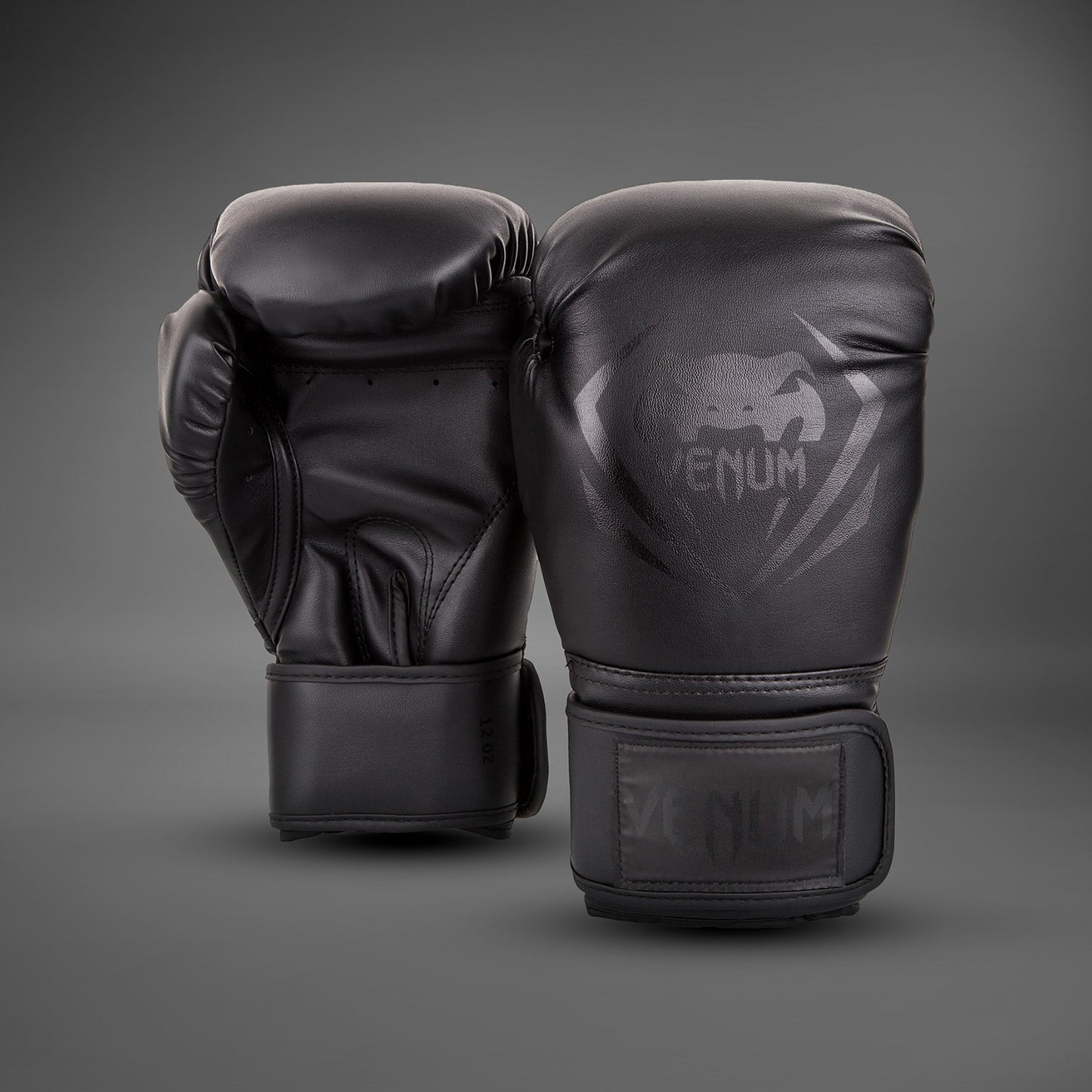 Guantes de Boxeo de Competición Venum  - Negro/Negro