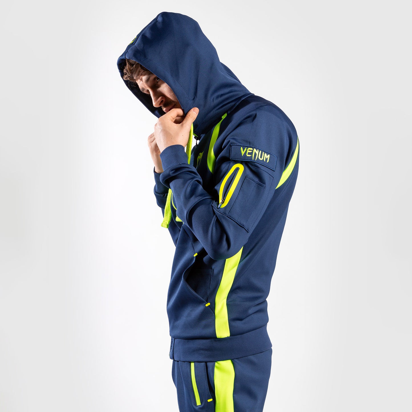 Venum Origins Sudadera con Capucha Loma Edition - Azul/Amarillo