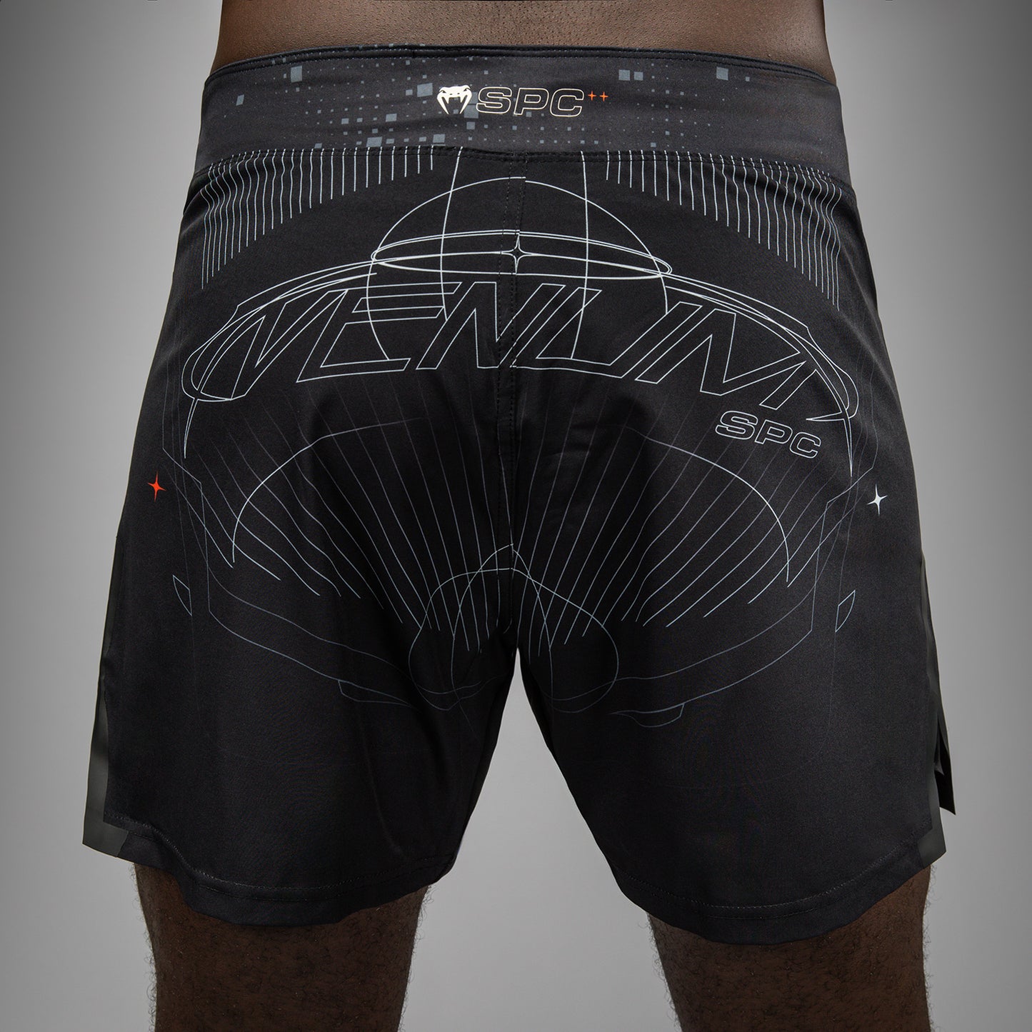 Venum Eclipse Pantalones Cortos de Lucha – Negro/Marfil