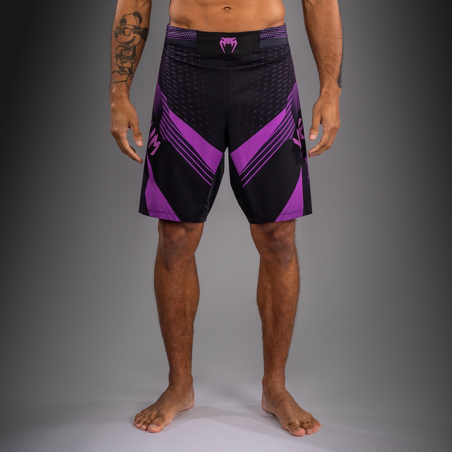 Venum No-Gi 6.0 Pantalón Corto de Combate - Negro/Púrpura
