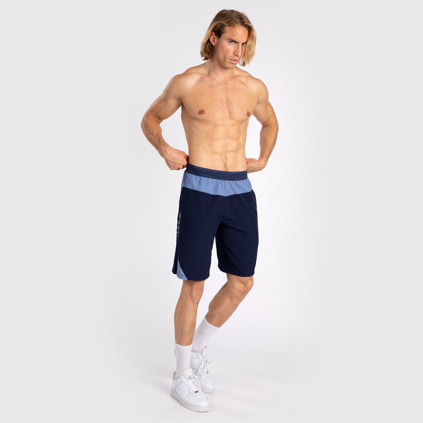 Venum Tempest Pantalones Cortos De Entrenamiento para Hombre - Azul Marino/Azul