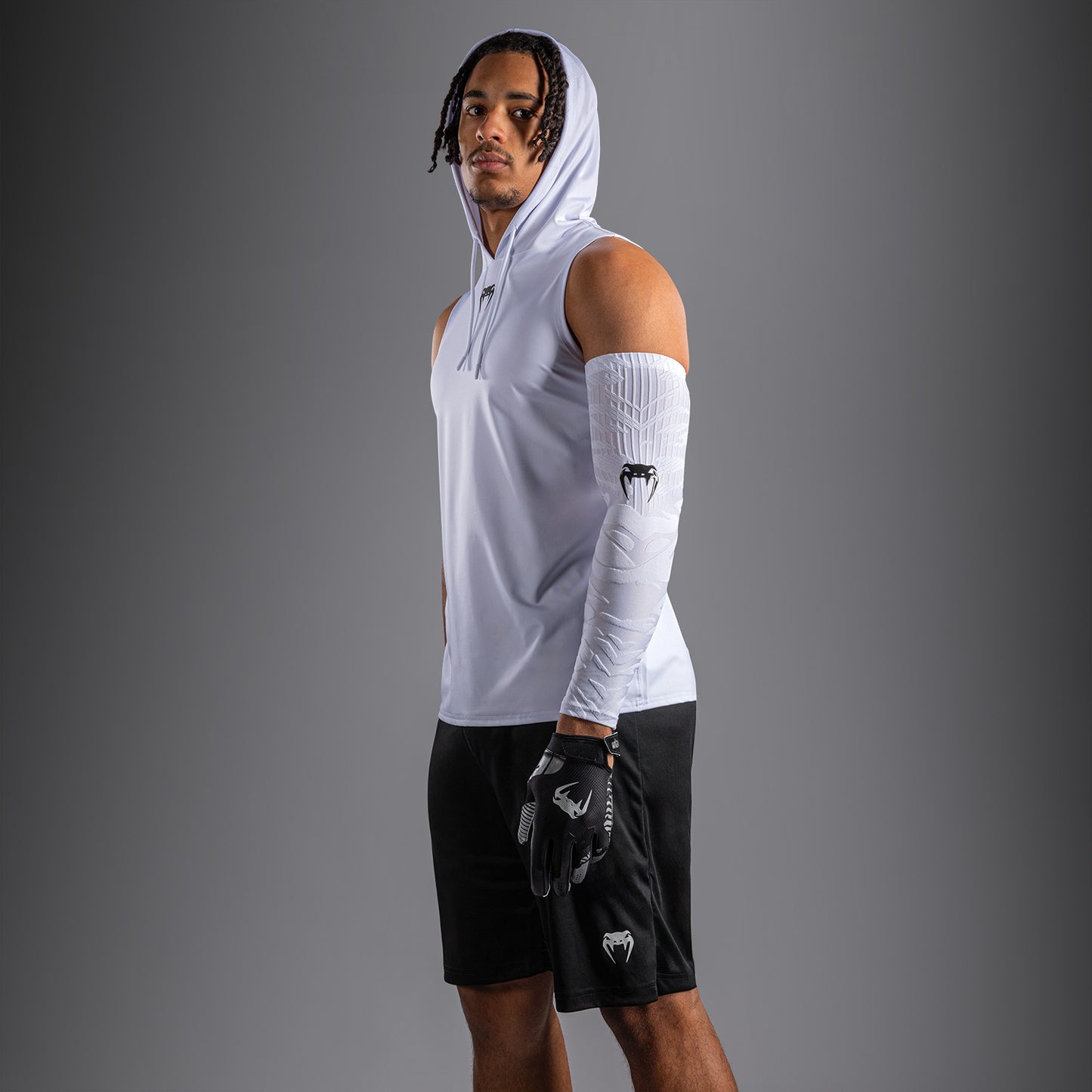 Venum Elite Sudadera Dry-Tech Sin Mangas - Blanco
