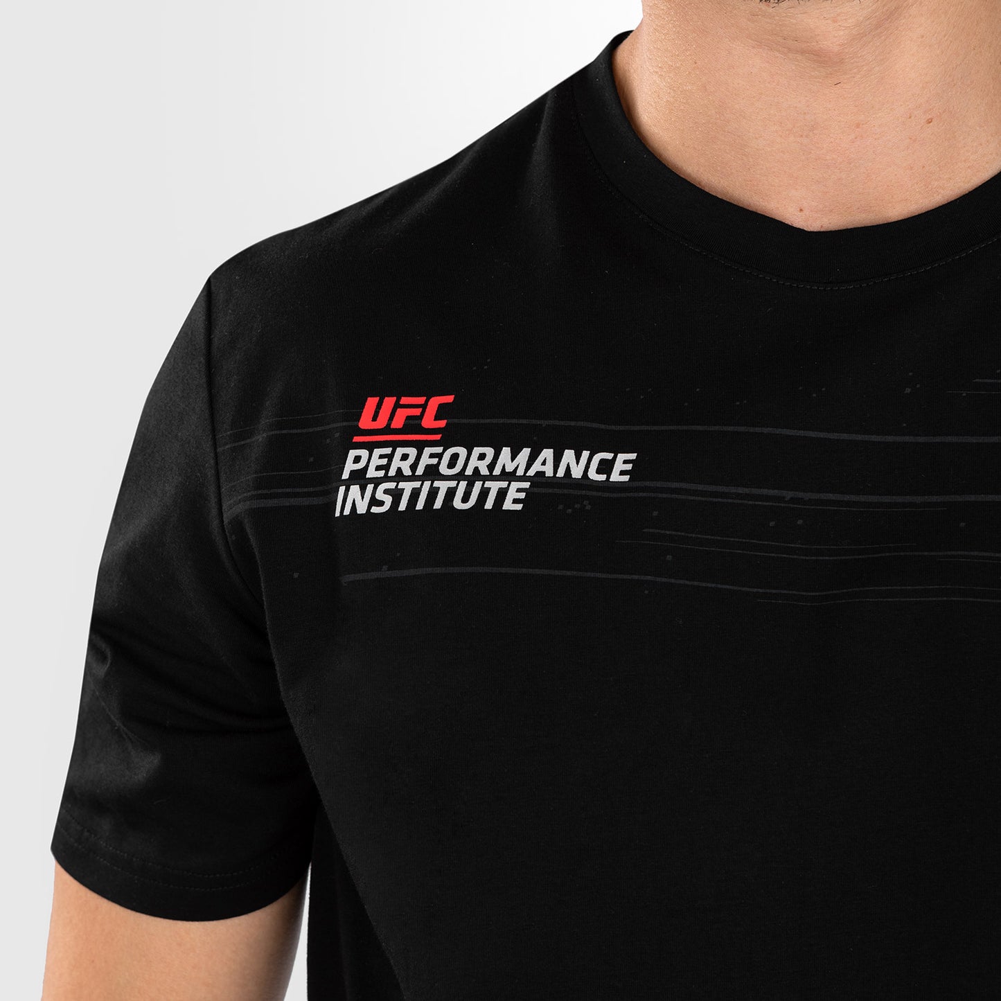 UFC Venum Performance Institute 2.0 Camiseta para Hombre - Negra/Roja