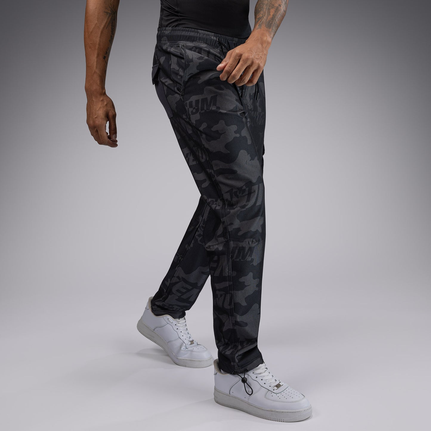 Venum Trooper Pantalones de Chándal Para Hombre - Negro/Carbón