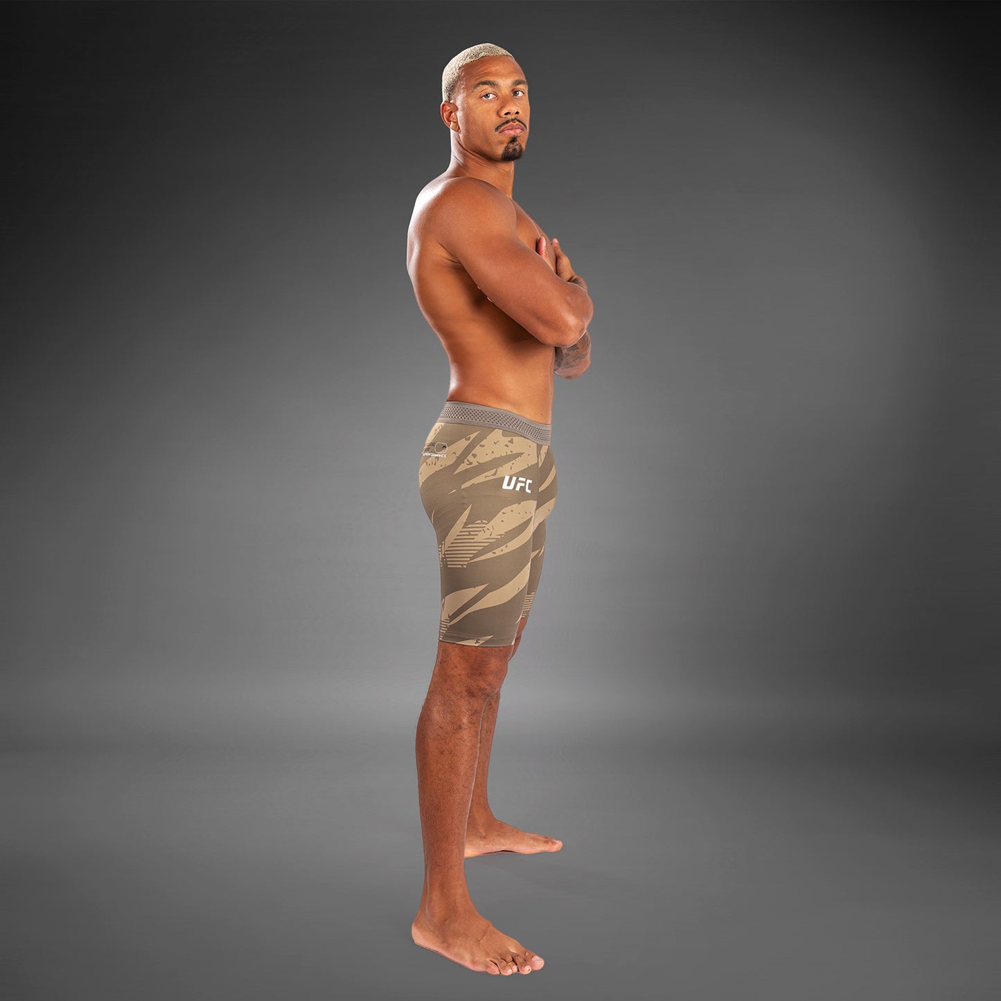 UFC Adrenaline By Venum Fight Week Hombre Vale Tudo Short - Desert Camo