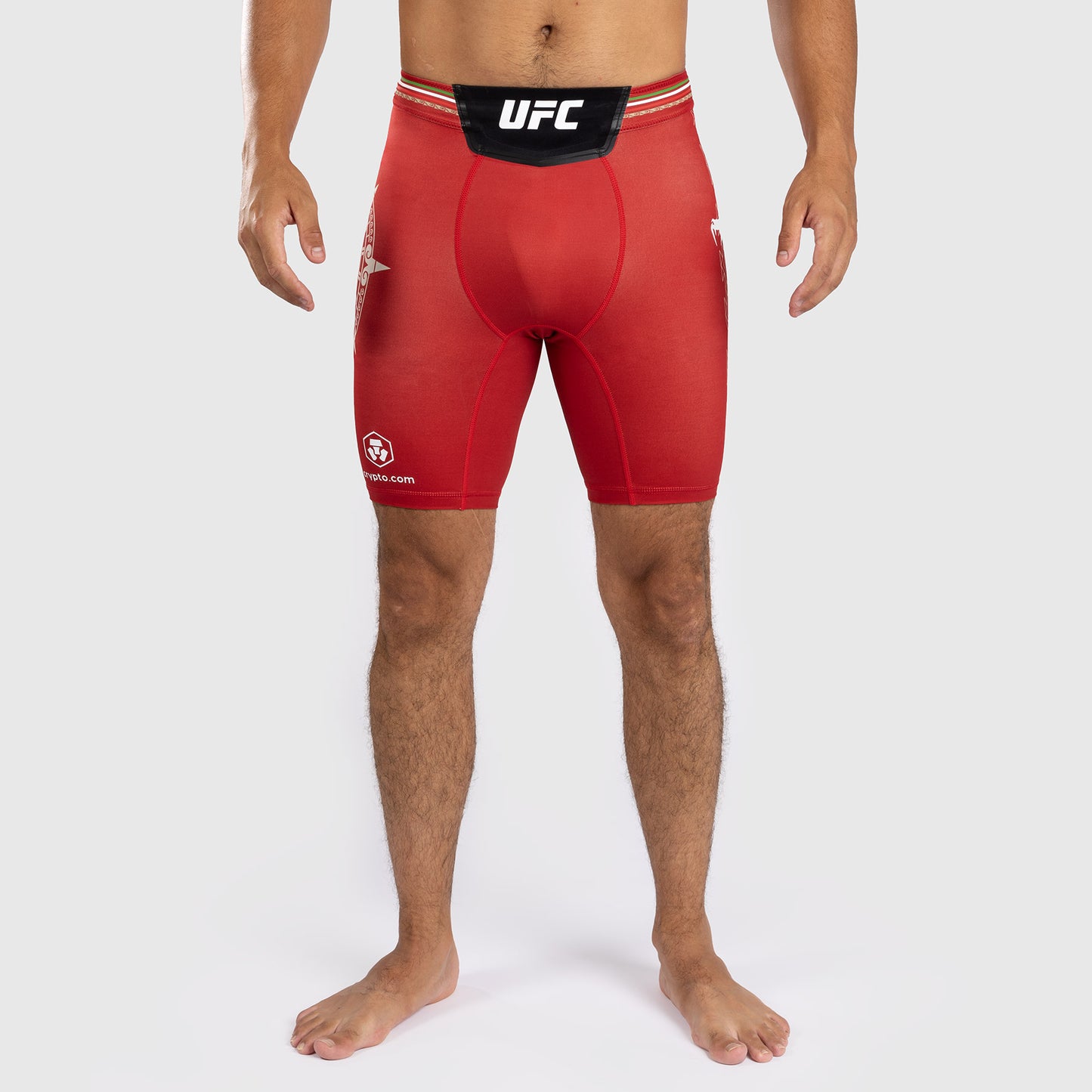 Noche UFC by Venum Authentic Fight Night Shorts Vale Tudo para Hombre - Rojo