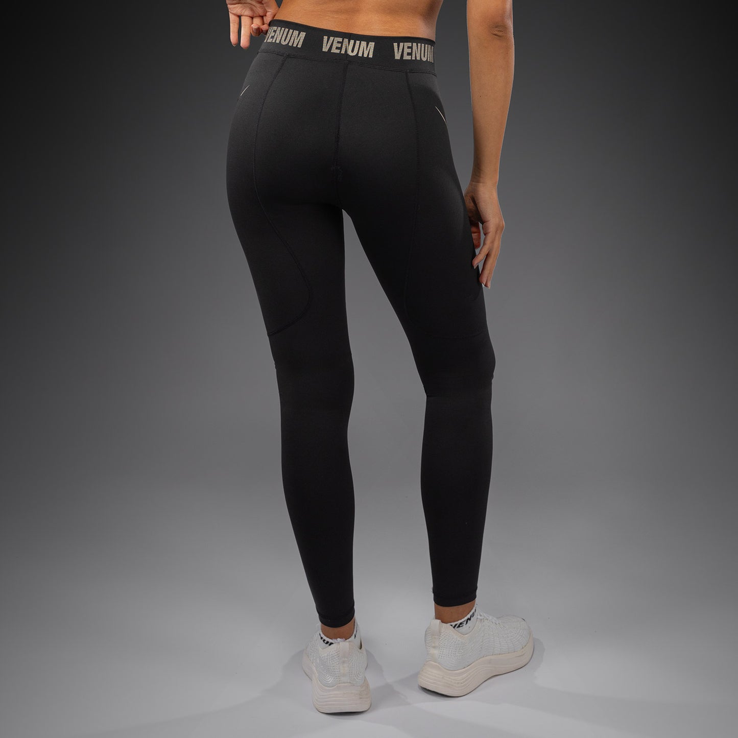 Venum Adrenaline Leggings Mujer – Negro/Marfil