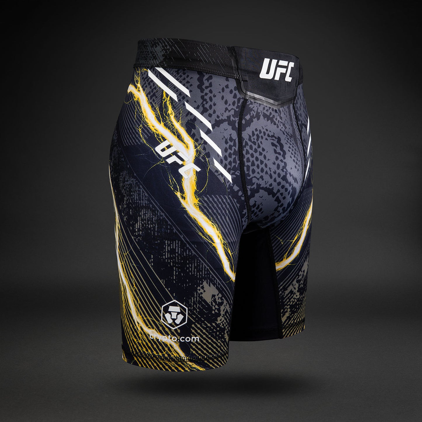 UFC Unrivaled by Venum Israel Adesanya Pantalones Vale Tudo para Hombres - Negro