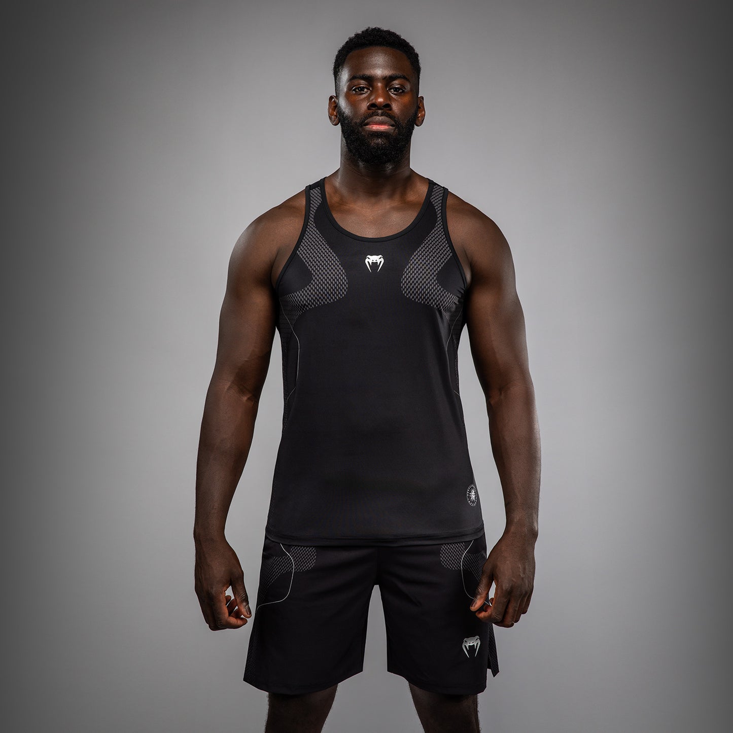 Venum Nexus Dry-Tech Camiseta Sin Mangas – Negro/Plata