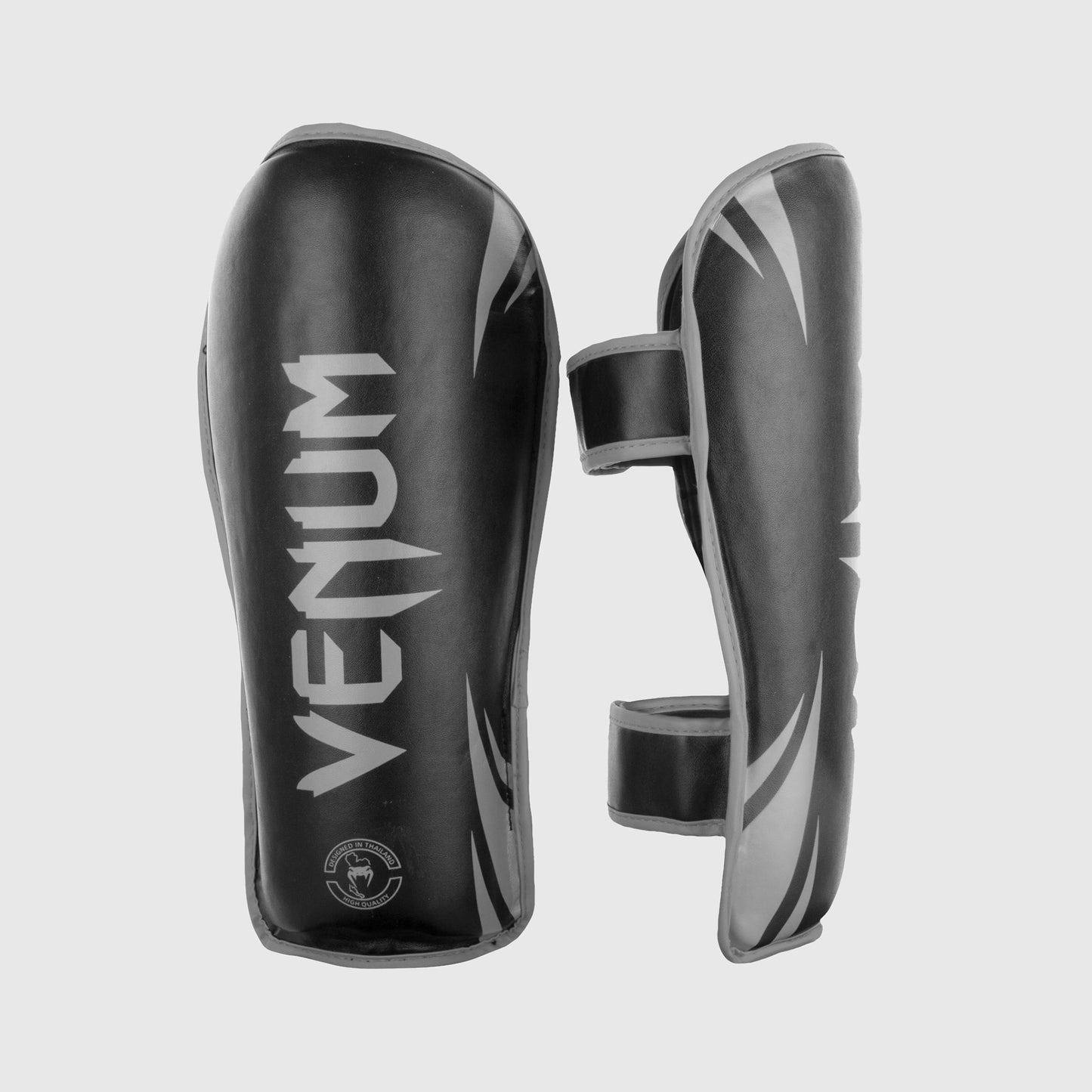 Venum Challenger Espinilleras – Negro/Gris