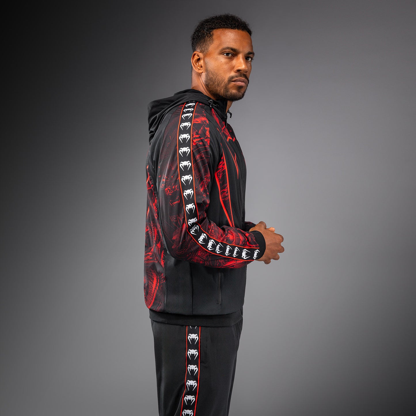 Venum 20th Anniversary Chaqueta de Chándal - Negro/Rojo