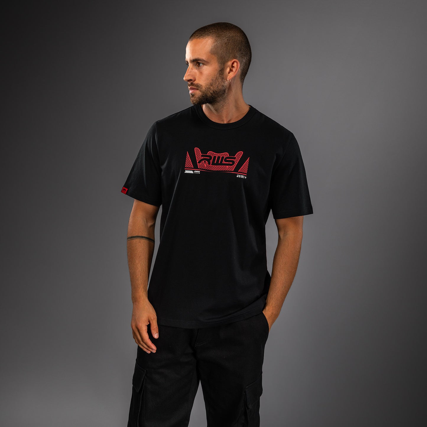 Venum x RWS 2.0 Camiseta – Negro/Rojo