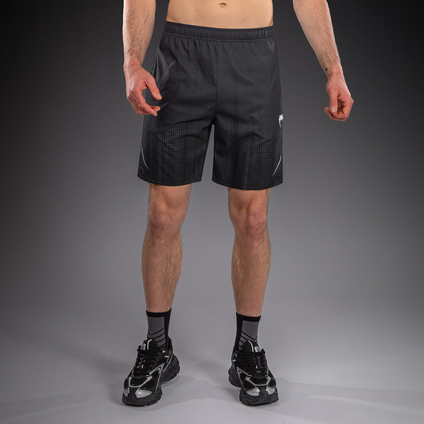 Venum Stealth Short de Entrenamiento – Negro/Blanco