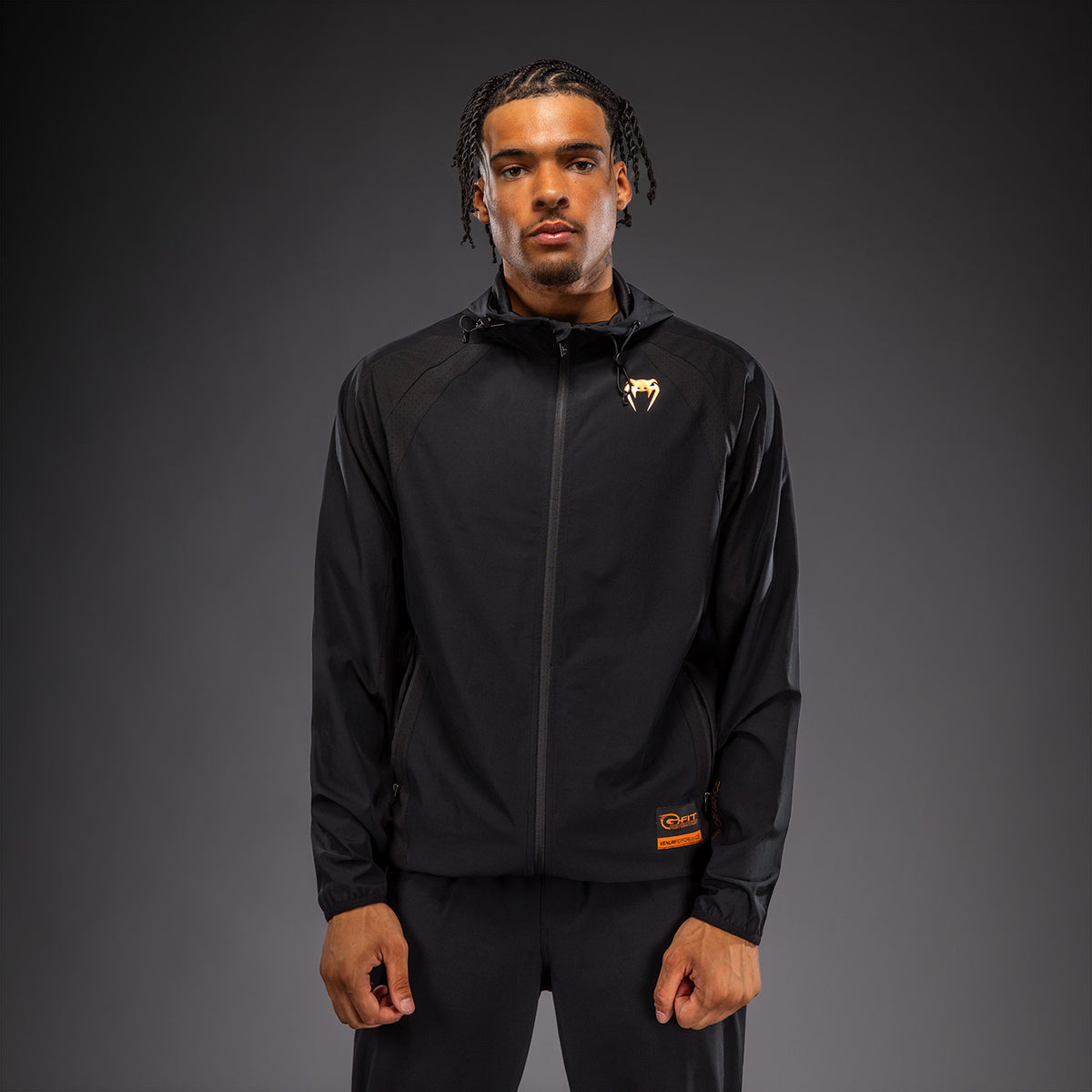 Venum G-Fit Revolution Chaqueta de chándal - Negro/Cobre