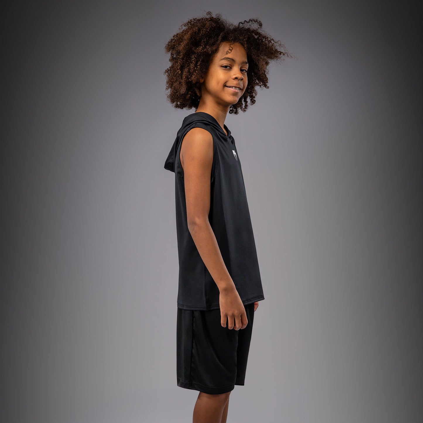 Venum Elite Sudadera Dry-Tech Sin Mangas Para Niños - Negro