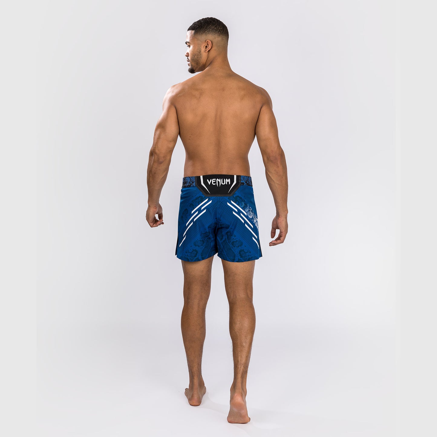 Pantalón Corto UFC Adrenaline by Venum Personalized Authentic Fight Night, Hombre - Corte Corto - Azul