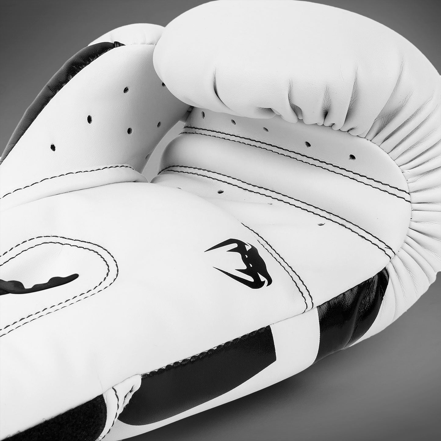 Guantes de Boxeo Venum Elite - Blanco/Negro