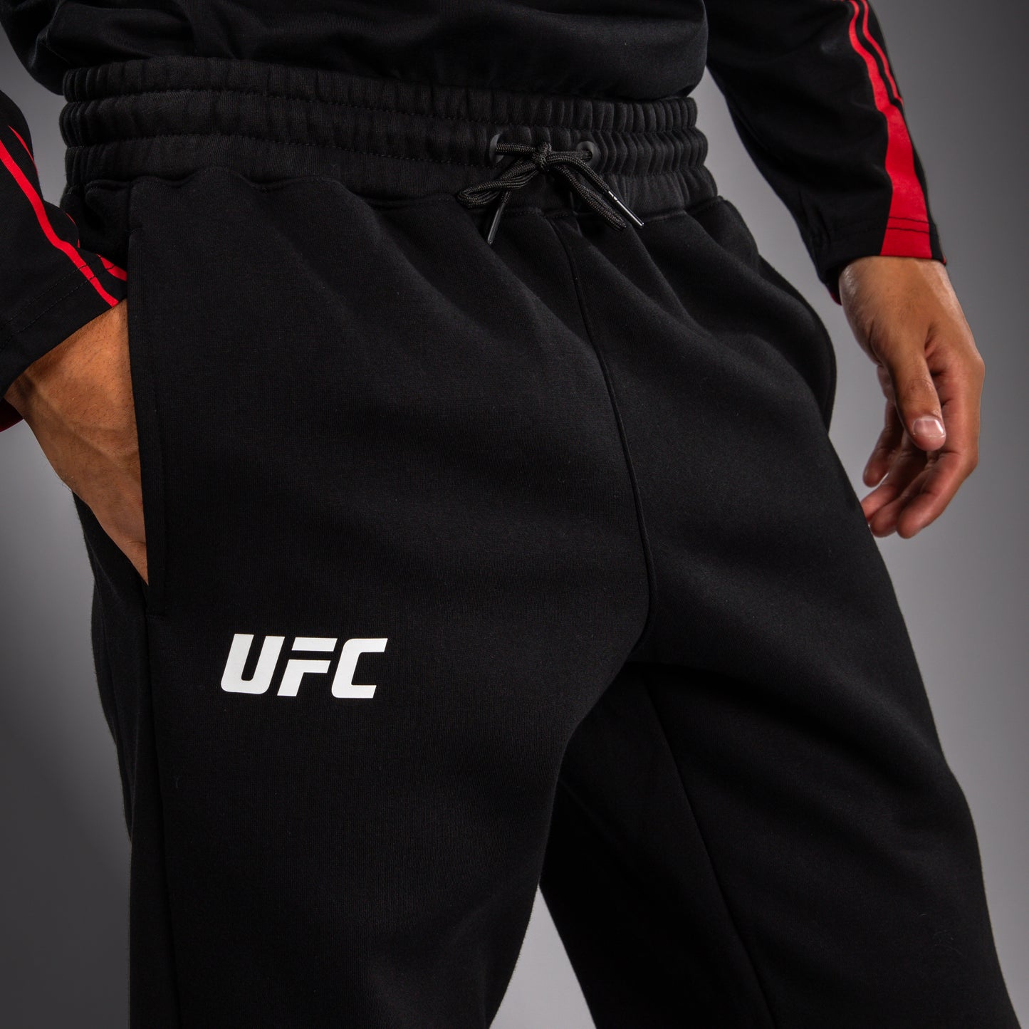 Venum UFC Unity by Venum Authentic Fight Week Pantalón de Algodón para Hombre - Negro