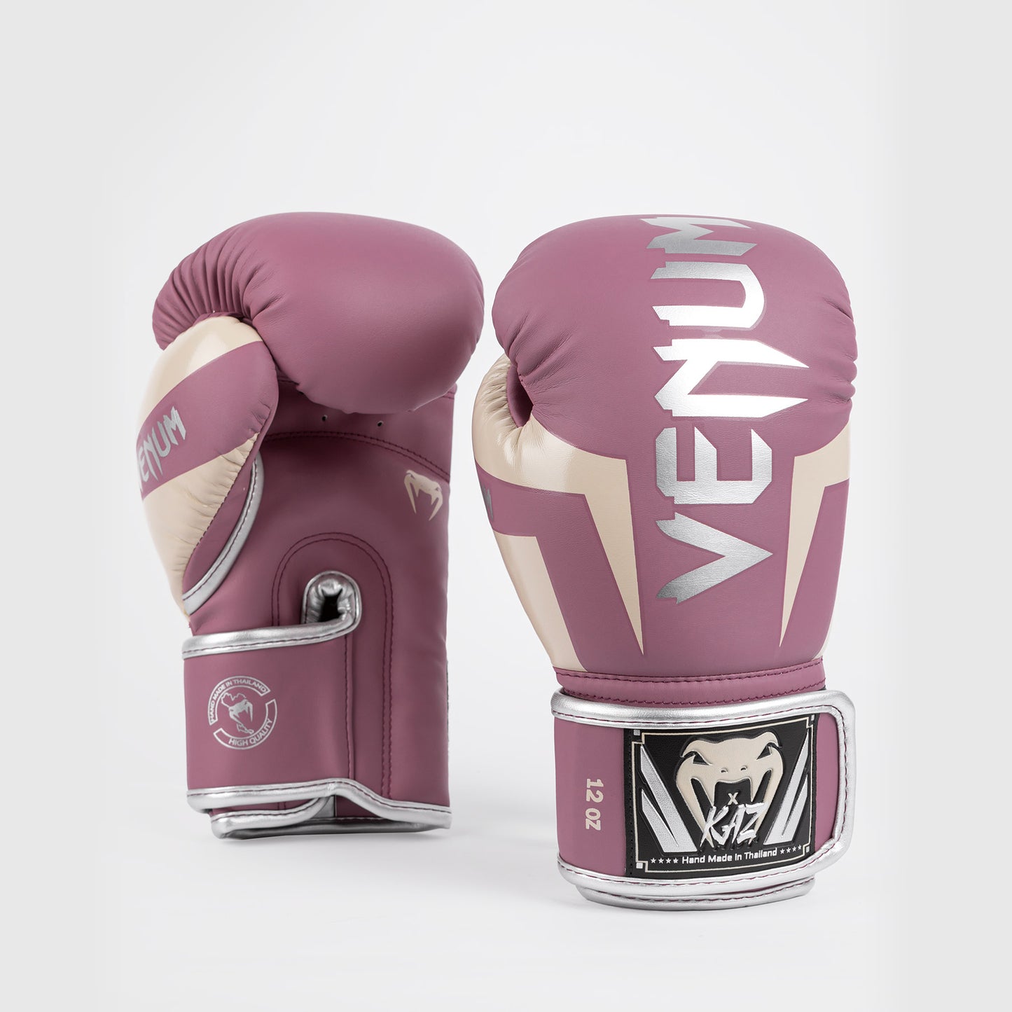 Venum x Kaz Guantes de Boxeo – Orquídea Apagado/Plata