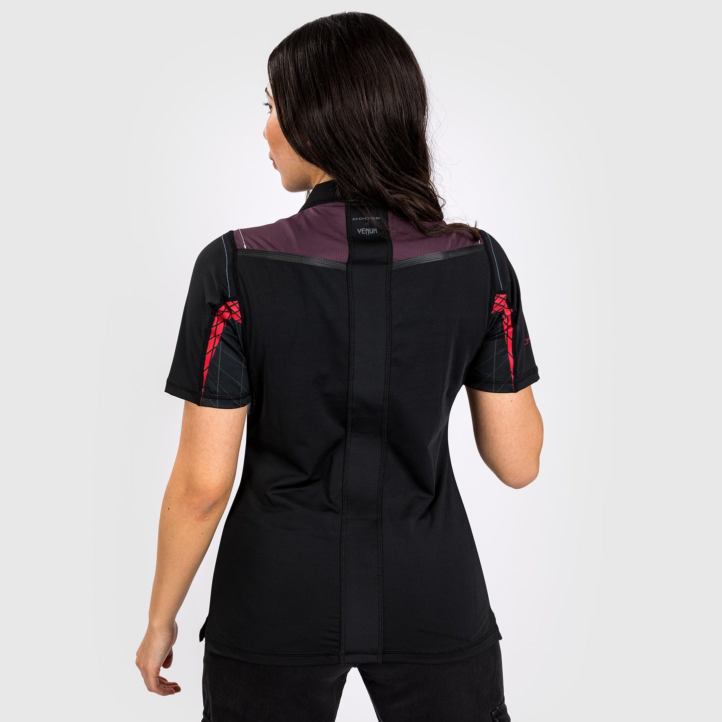 Venum x Dodge Banshee Polo de mujer Dry Tech - Negro