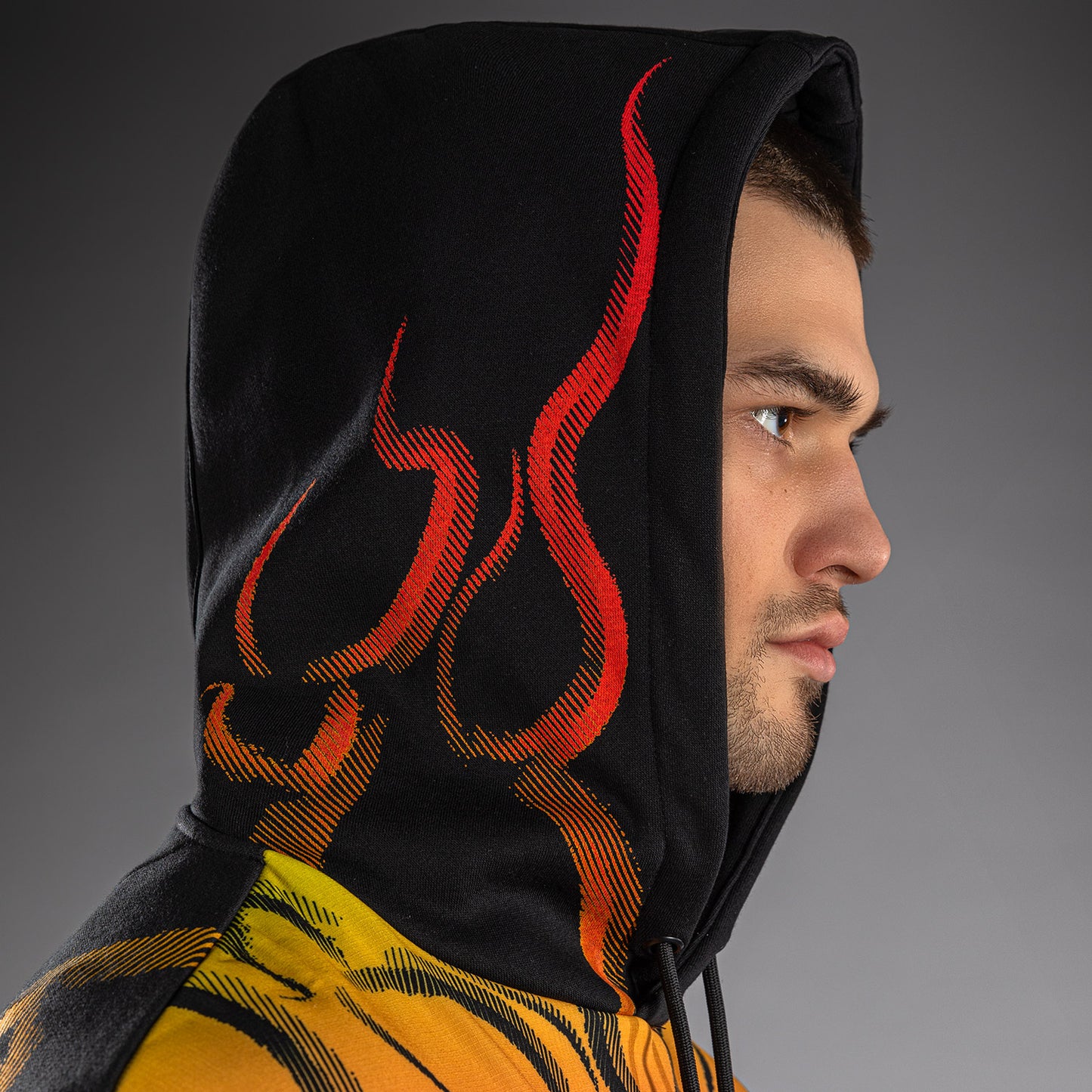 Venum x TEKKEN 8 Sudadera con Capucha Yoshimitsu - Negro/Naranja