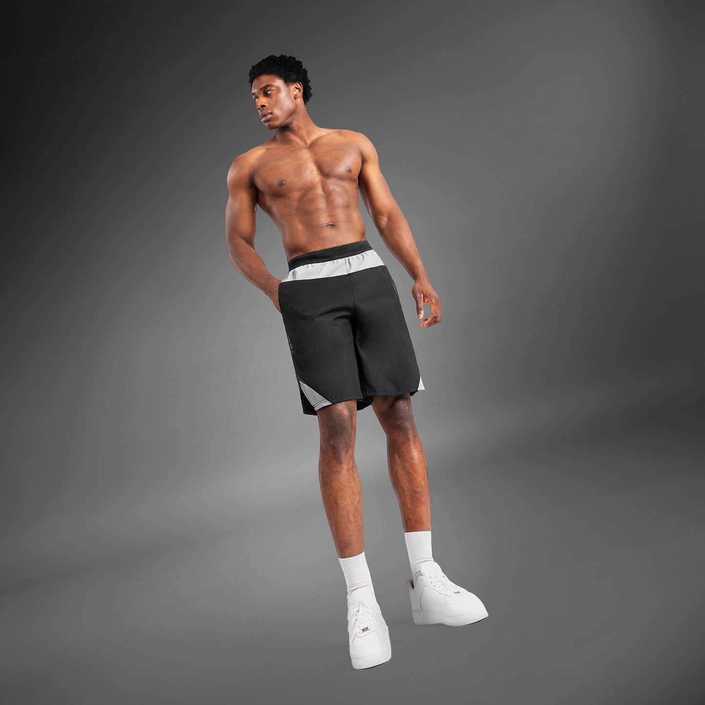 Venum Tempest Pantalones Cortos De Entrenamiento para Hombre - Negro/Gris