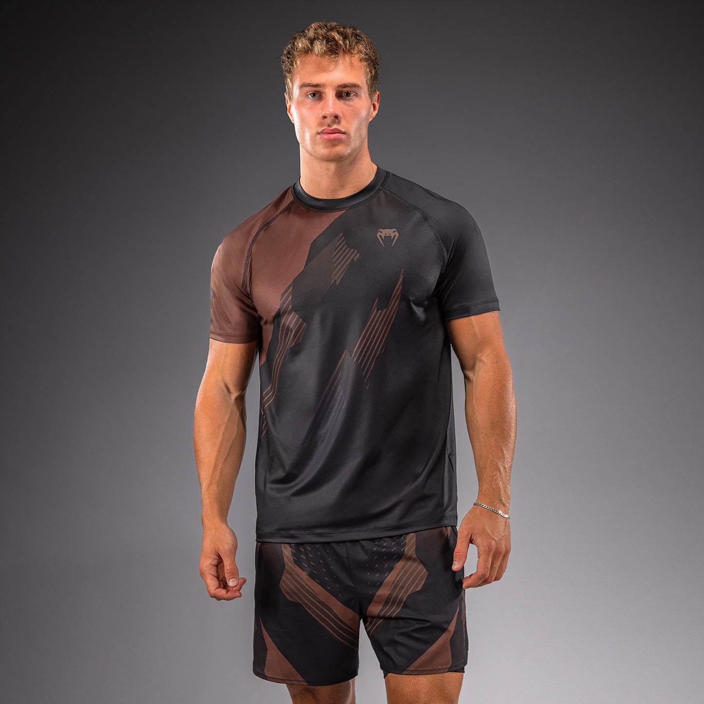 Venum No-Gi 6.0 Camiseta Dry Tech - Negro/Marrón