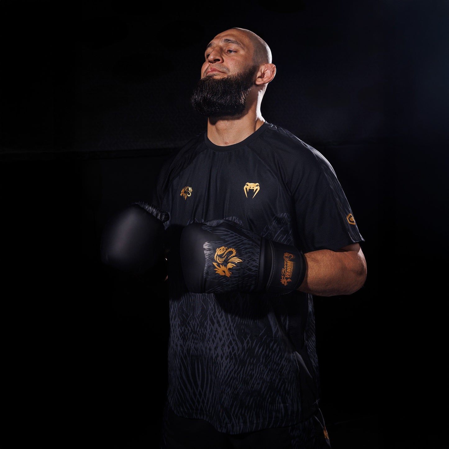 Venum x Chimaev Guantes de Boxeo  - Azul/Oro