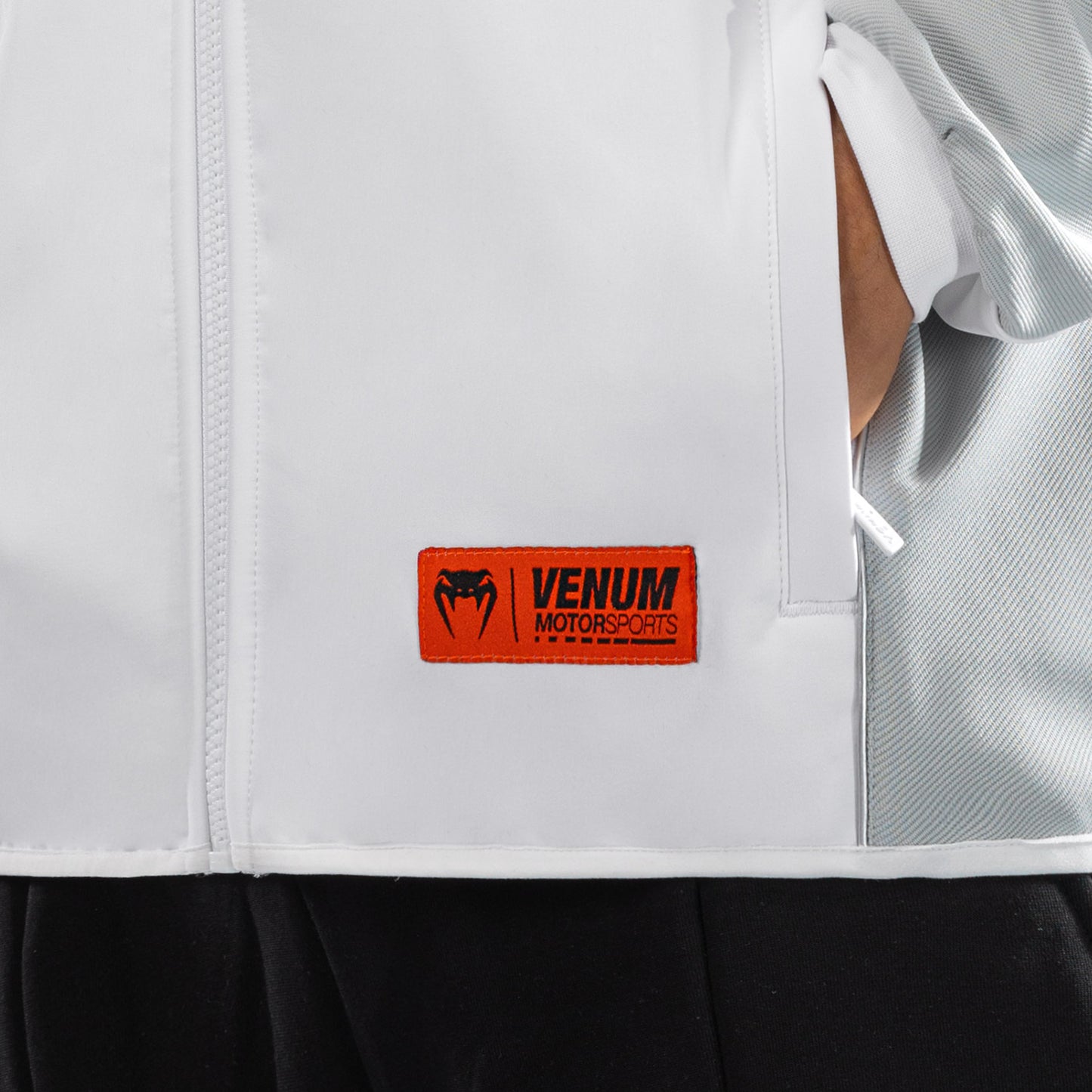 Venum Motorsport Chaqueta Softshell - Blanco Nieve
