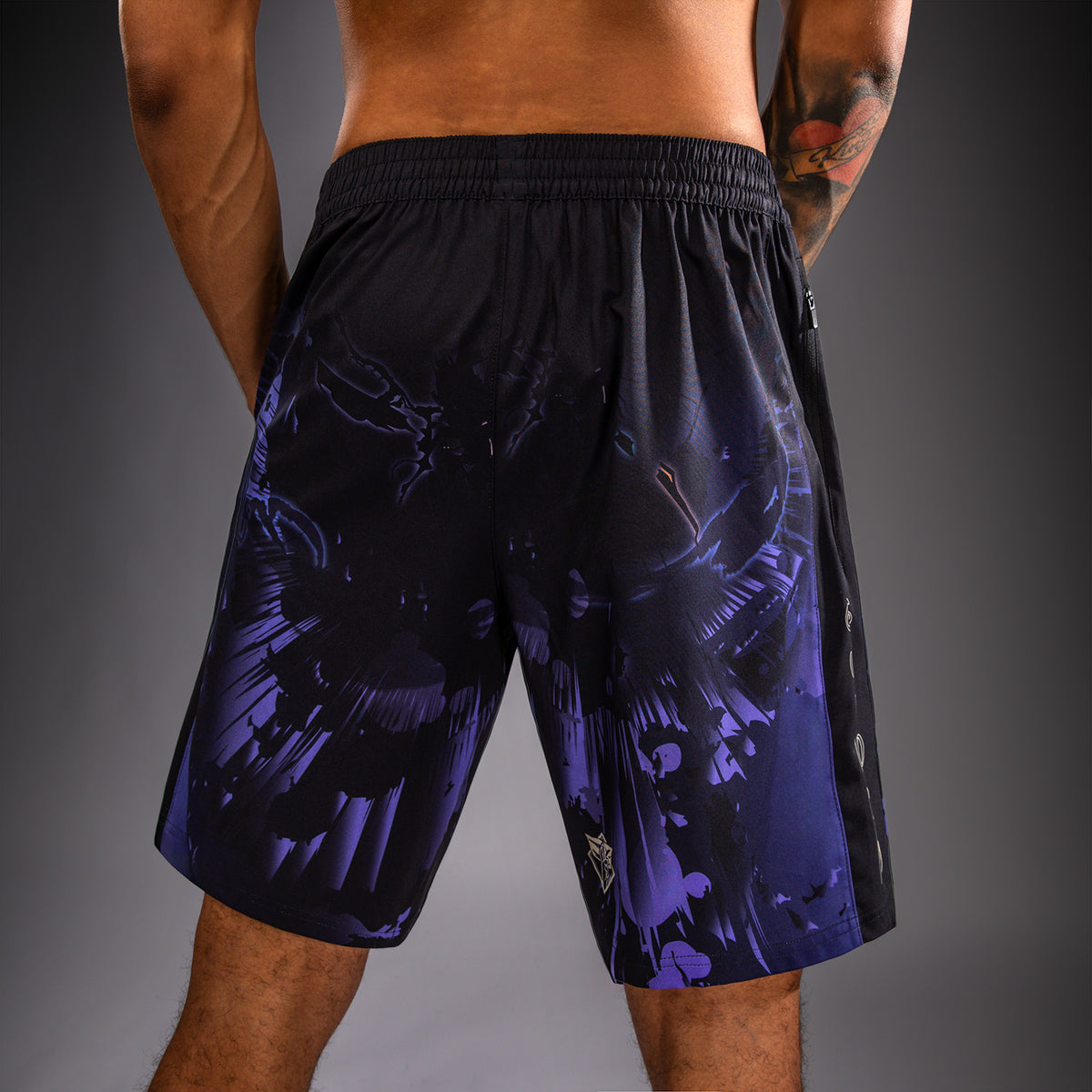 Jujutsu Kaisen x Venum Gojo Short de Entrenamiento – Morado