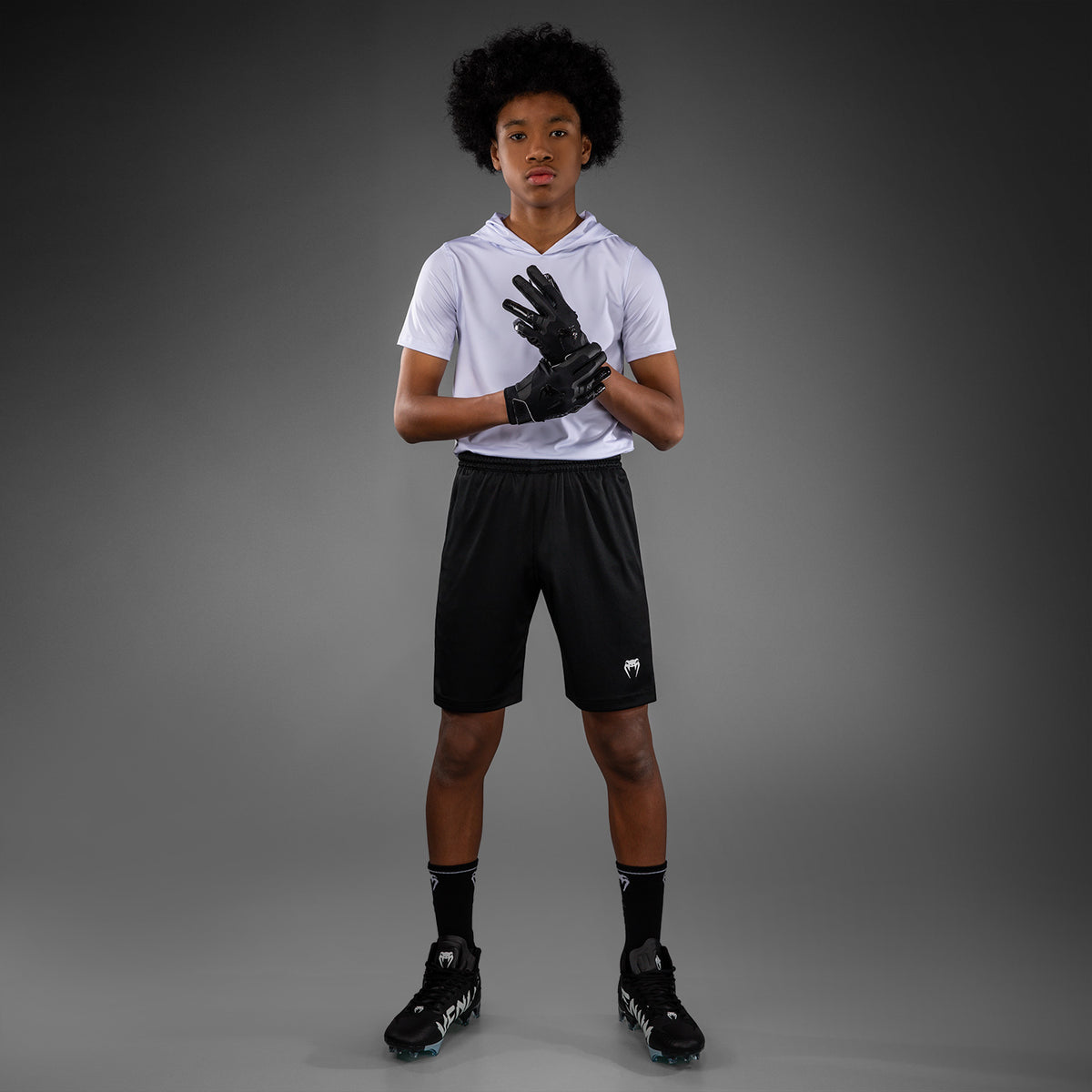 Venum Lineup Pantalón Corto de Entrenamiento Para Niños - Negro