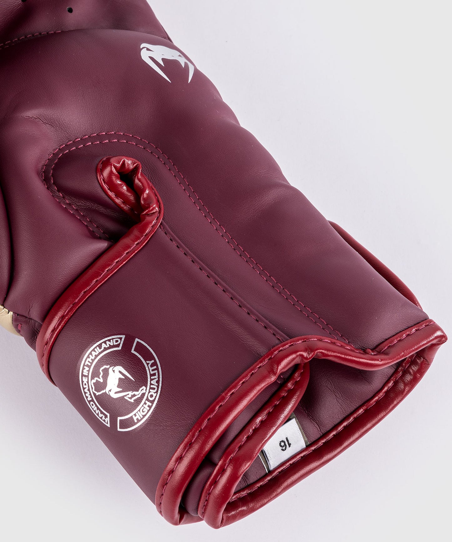 Venum Elite Guantes de Boxeo - Borgoña/Dorado