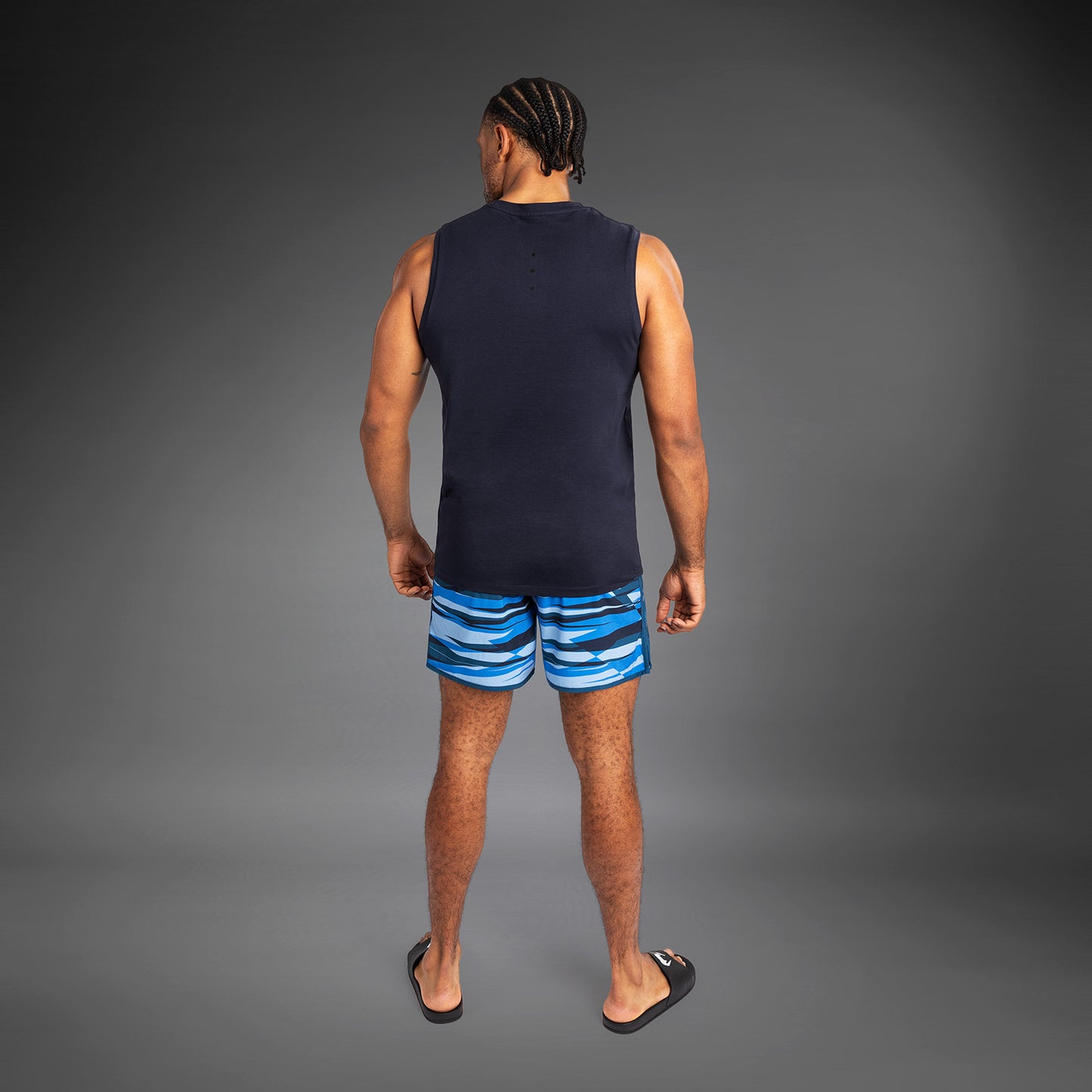 Venum Rapid Camiseta de Tirantes para Hombre - Snake Head - Azul Ámbar