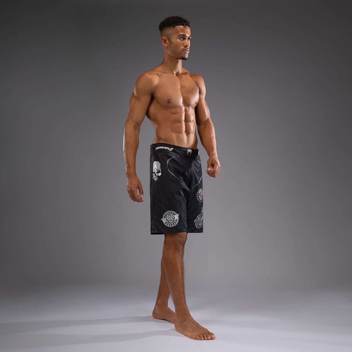 Venum x TEKKEN 8 - Paul Phoenix Pantalones de Lucha - Negro