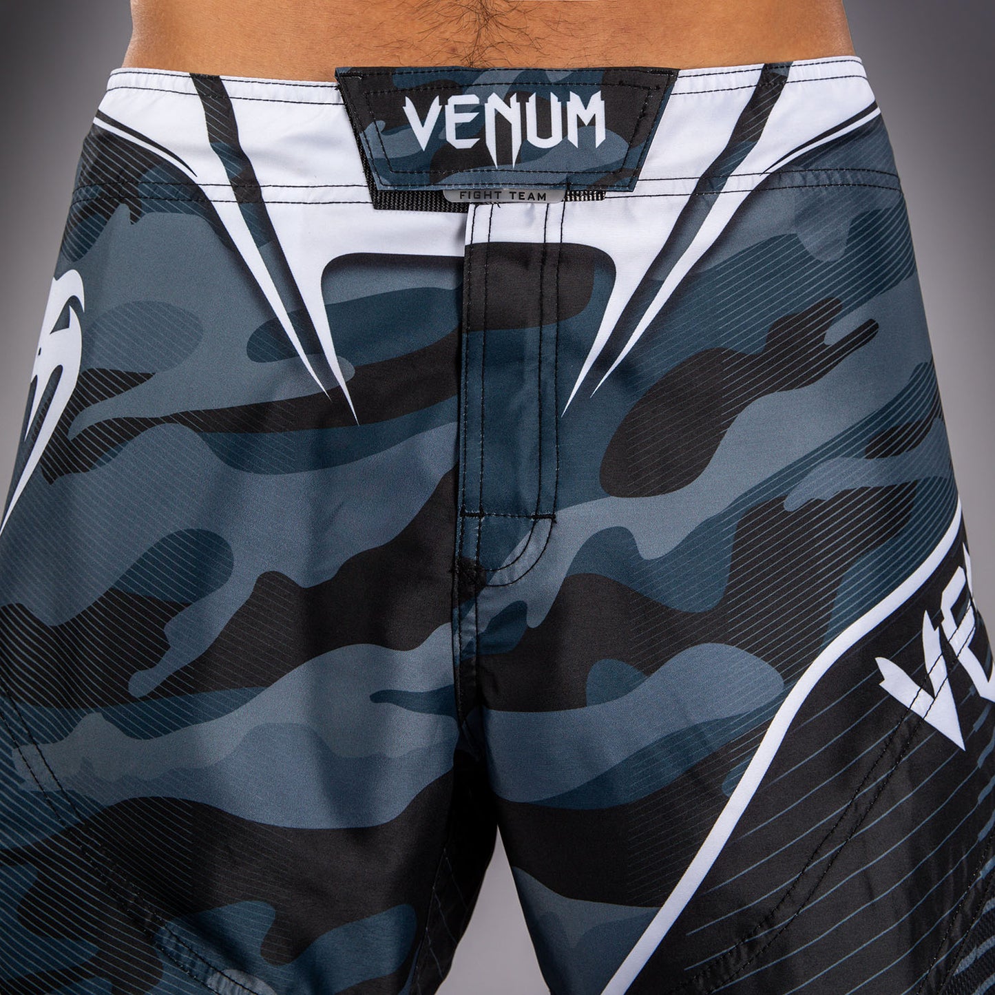 Venum Camo Hero Short de Combate - Azul Marino Oscuro/Azul