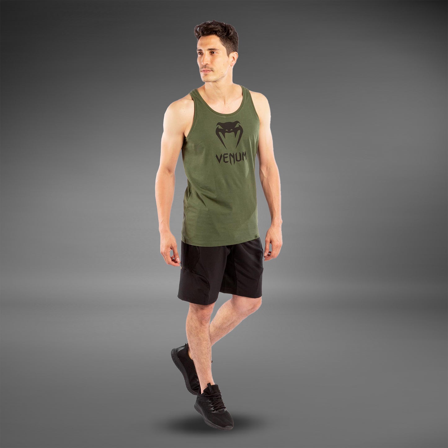 Camiseta sin mangas Venum Classic - Caqui