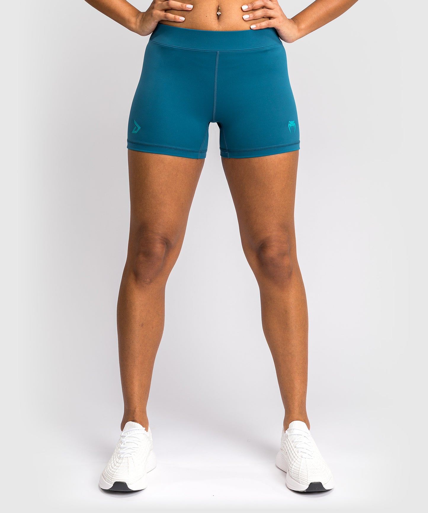 Venum x Demi Pantalones Cortos Vale Tudo Mujer - Azul Azur