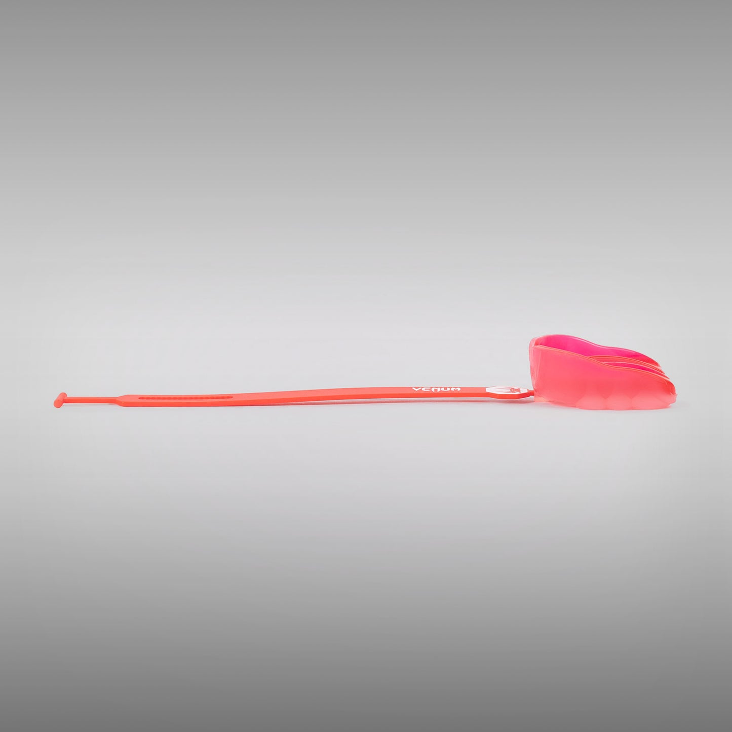 Venum Challenger Protector Bucal con Correa/sin Correa - Rojo Transparente