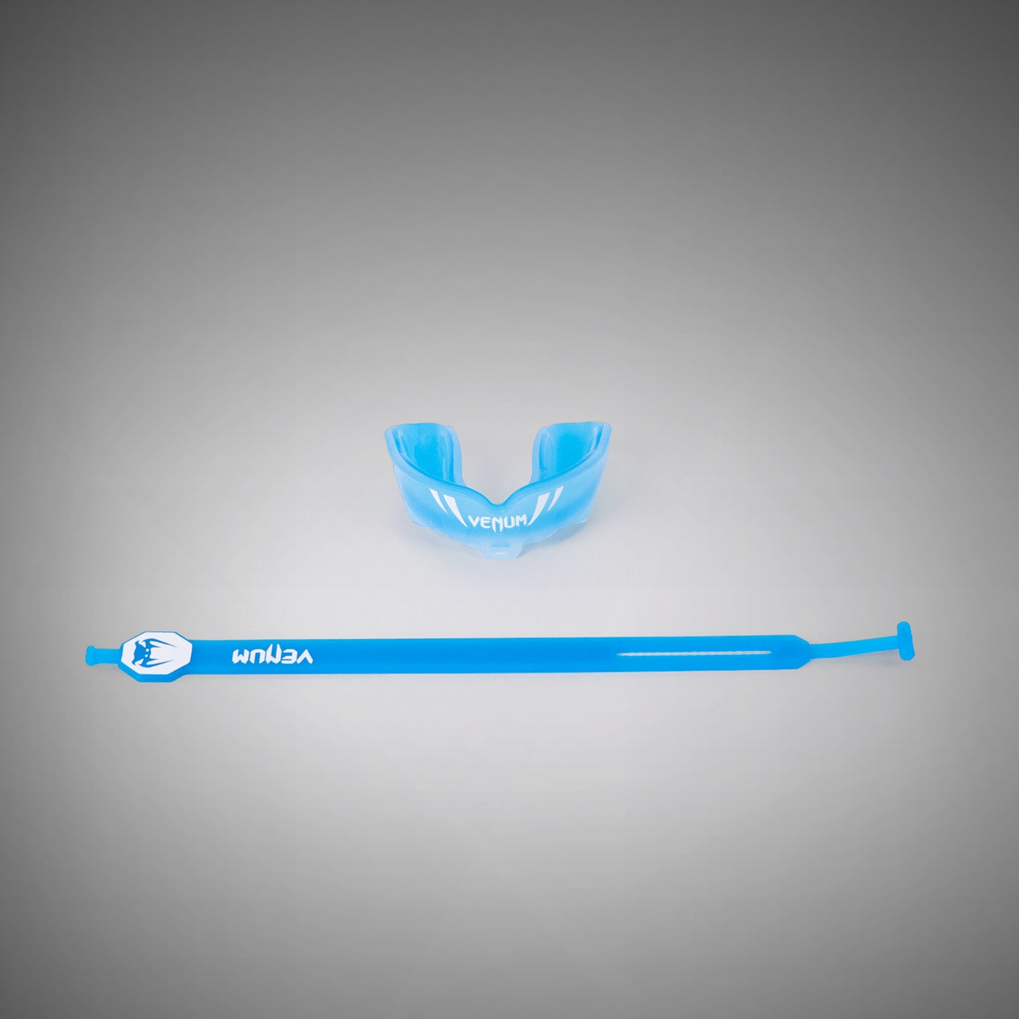 Venum Challenger Protector Bucal Niños - Con Correa/Sin Correa - Azul Transparente