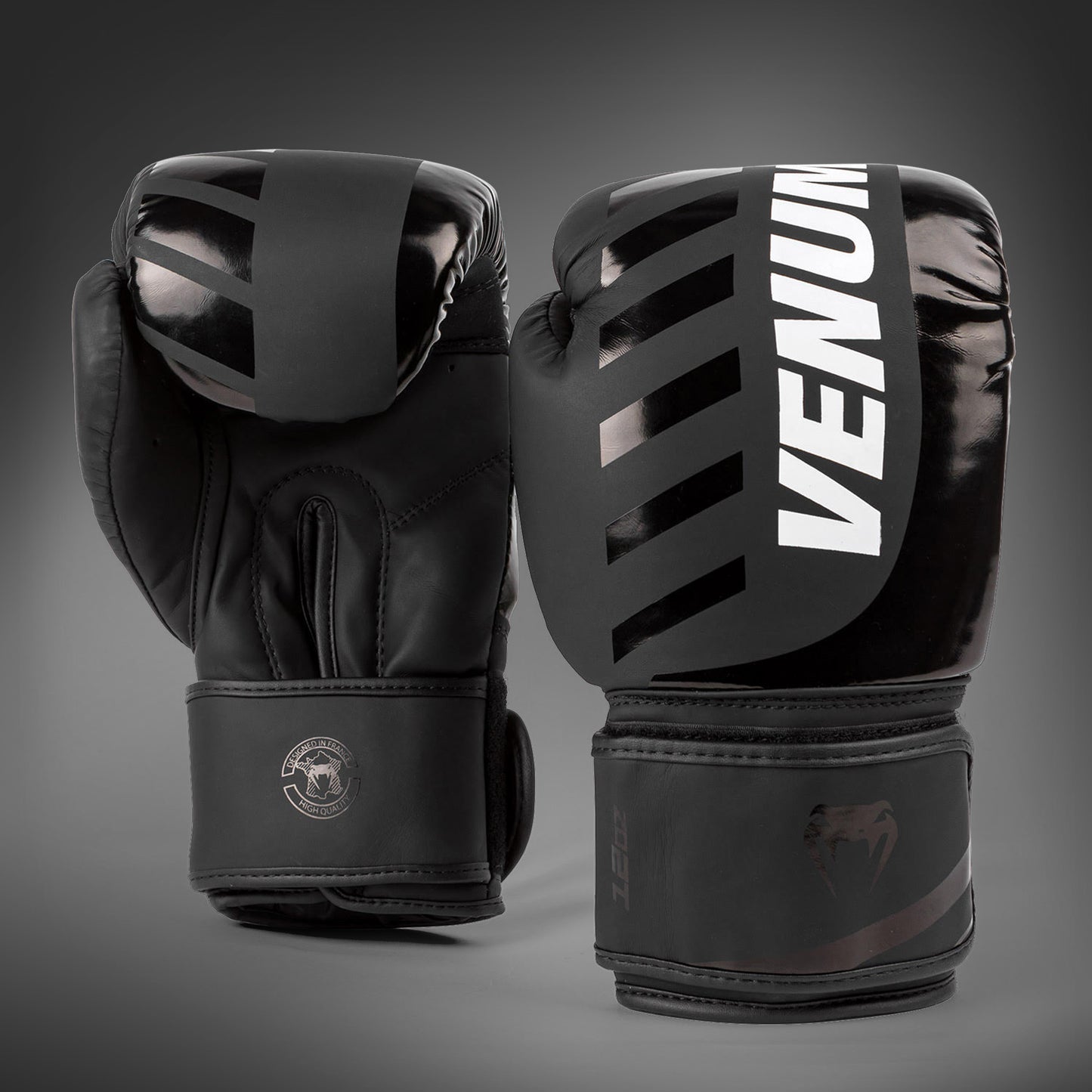 Venum Challenger 3.0 Guantes de Boxeo Shockwave – Negro