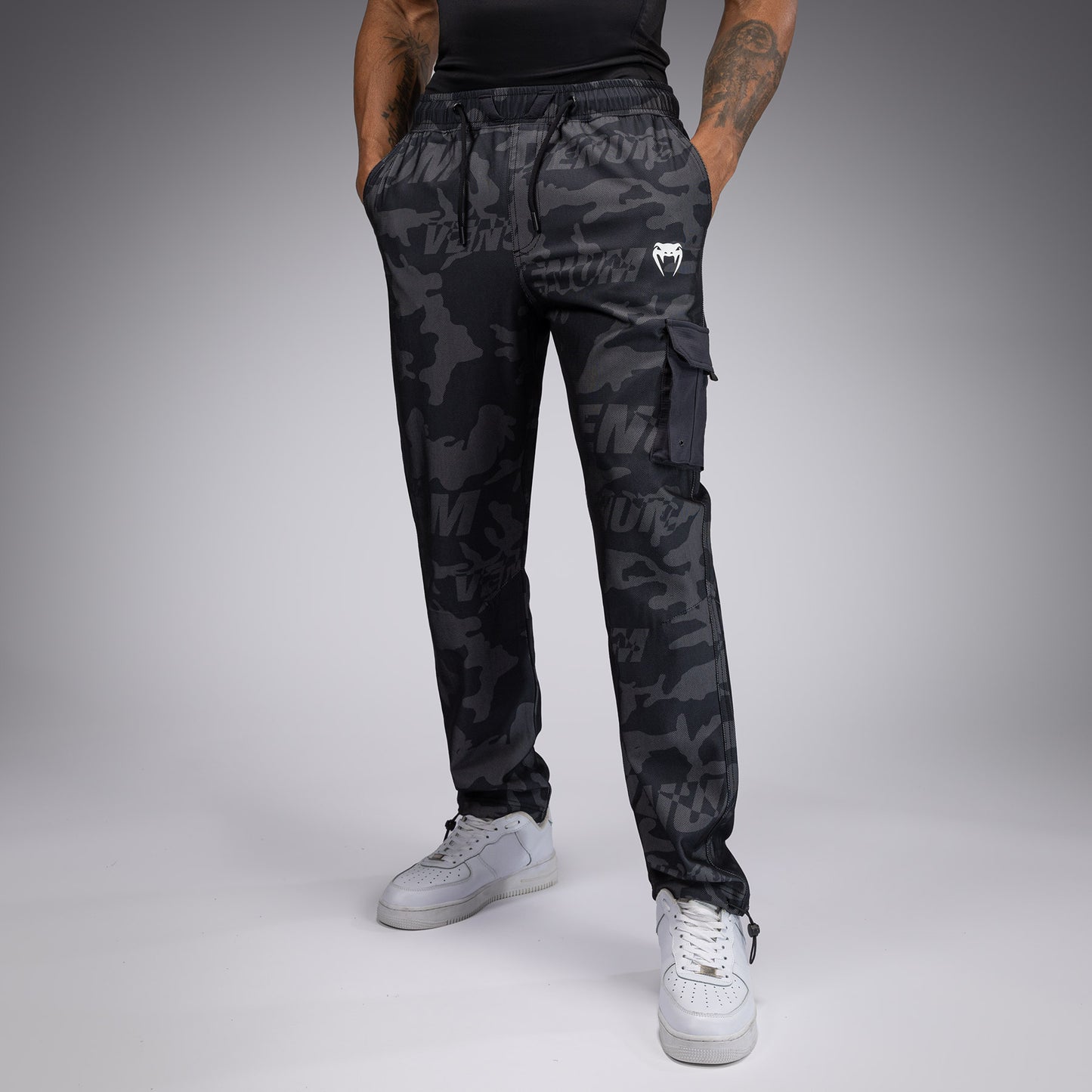 Venum Trooper Pantalones de Chándal Para Hombre - Negro/Carbón