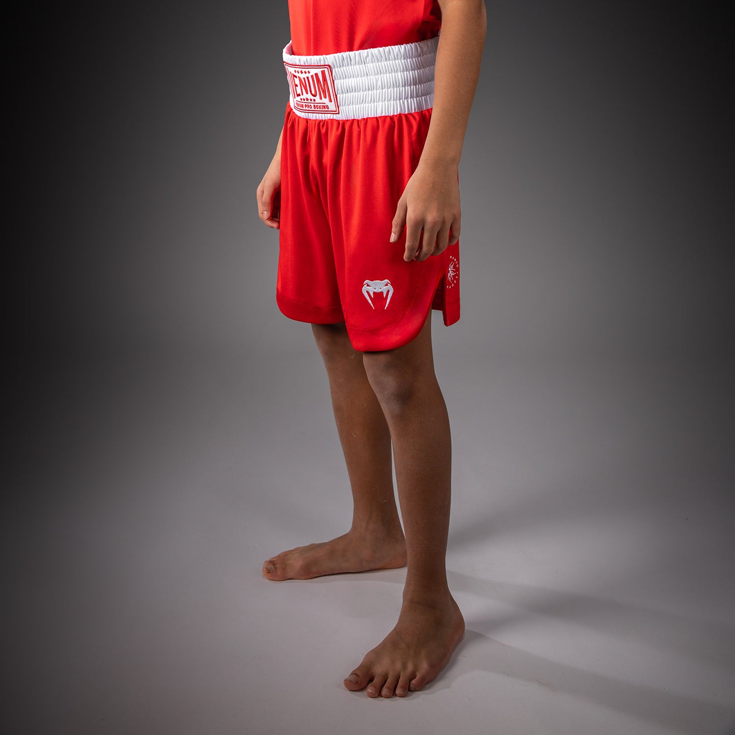 Venum Classic Short de Boxeo Para Niños – Rojo Fuego